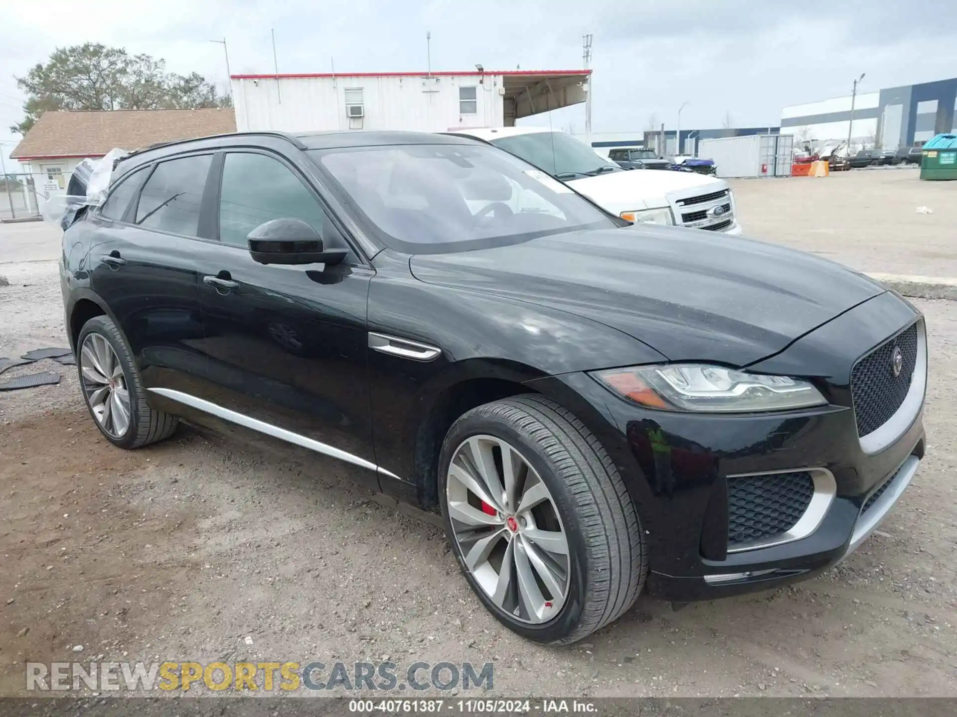 1 Photograph of a damaged car SADCM2FV9KA361504 JAGUAR F-PACE 2019
