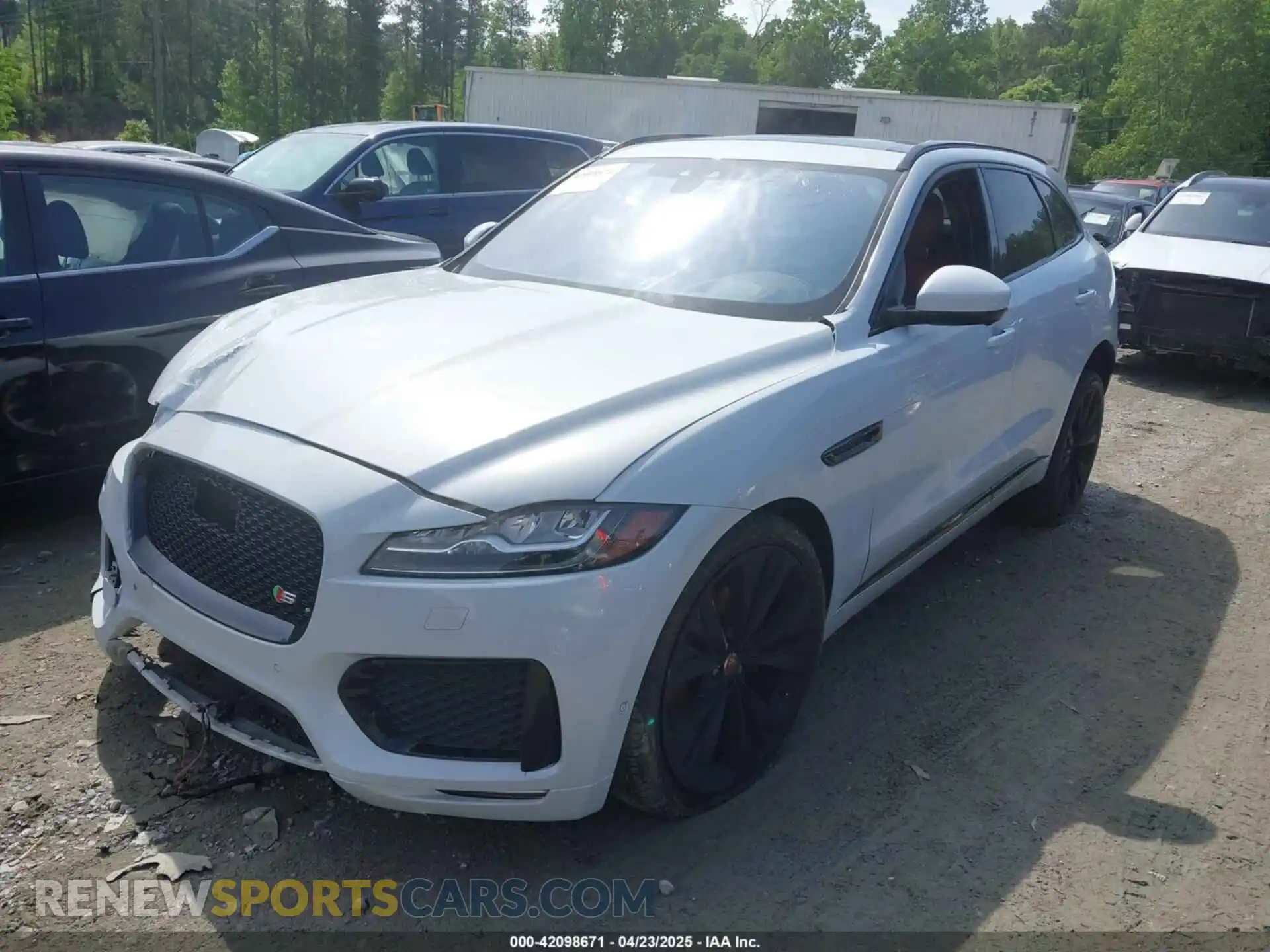 2 Photograph of a damaged car SADCM2FV9KA609878 JAGUAR F-PACE 2019