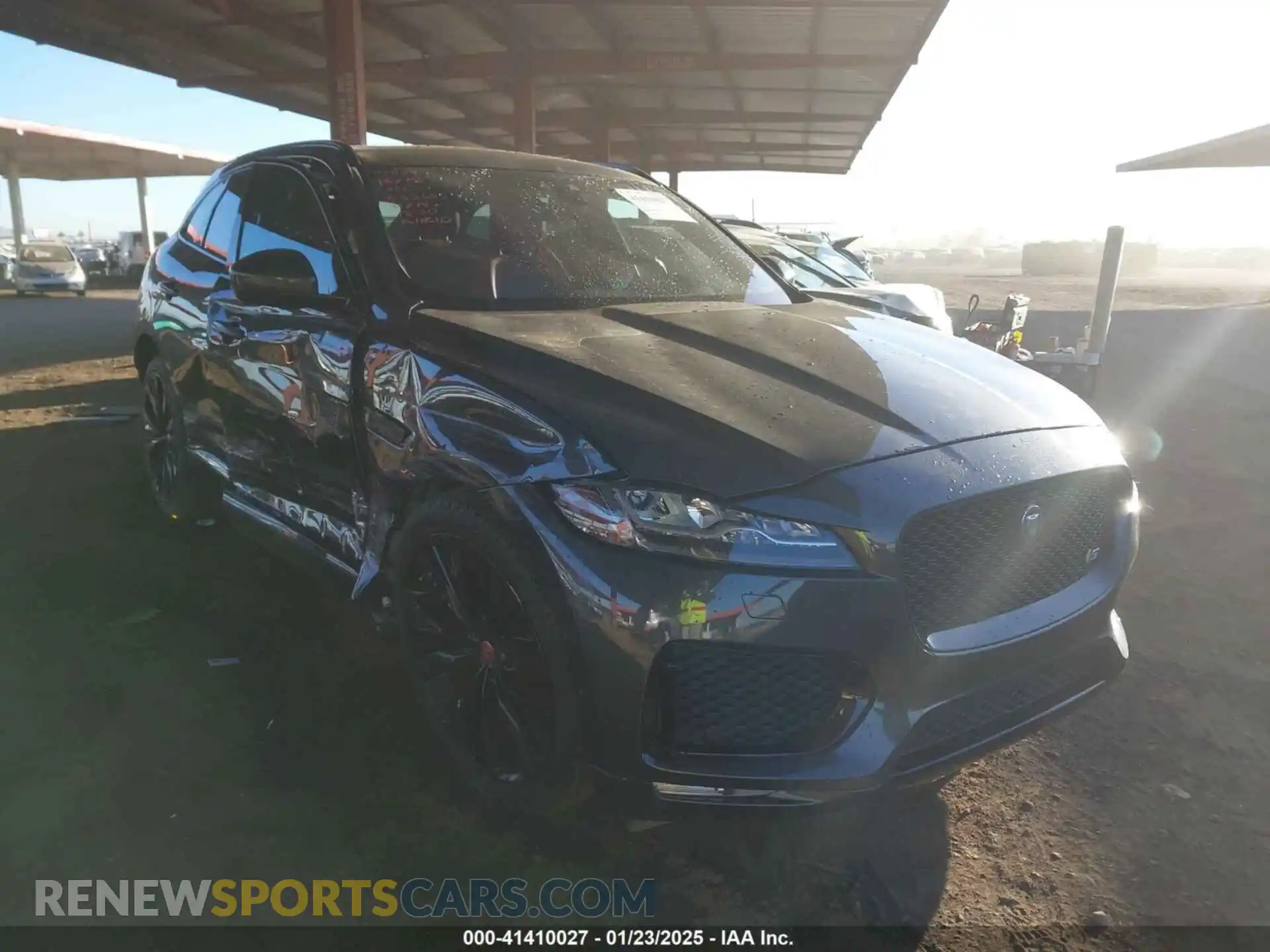 1 Photograph of a damaged car SADCM2FVXKA398142 JAGUAR F-PACE 2019