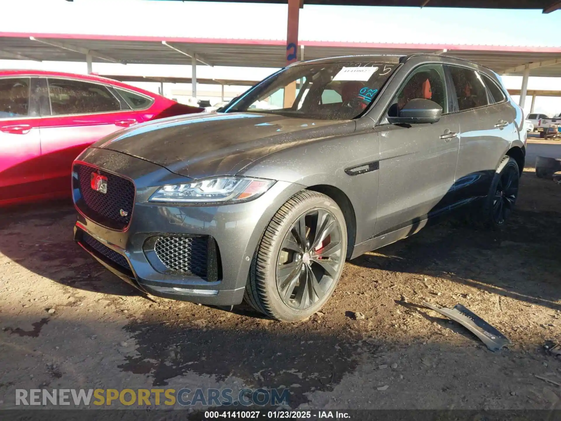 2 Photograph of a damaged car SADCM2FVXKA398142 JAGUAR F-PACE 2019