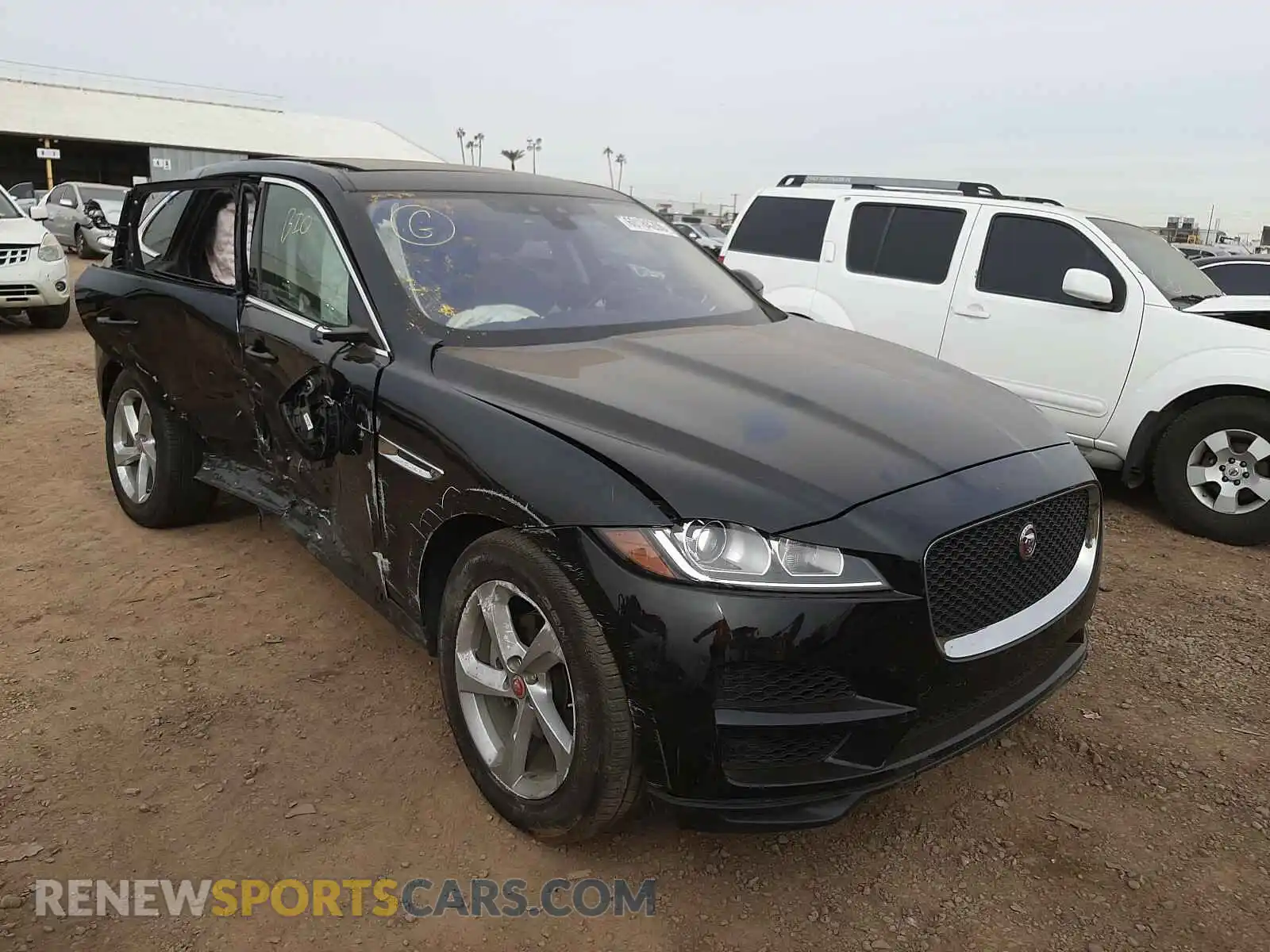 1 Photograph of a damaged car SADCS2FX1KA603841 JAGUAR F-PACE 2019
