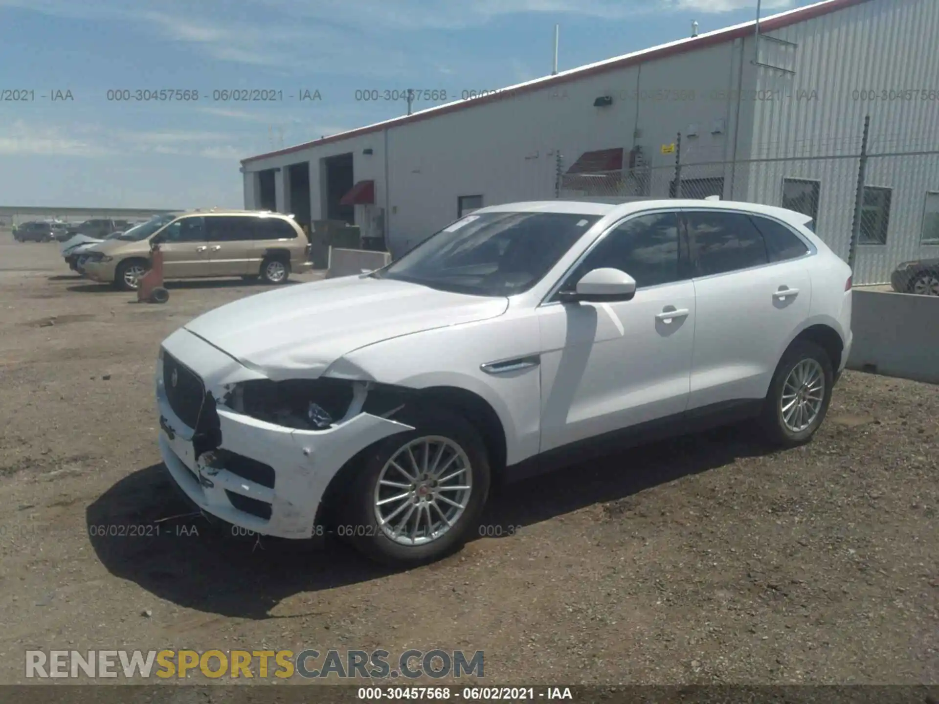 2 Photograph of a damaged car SADCS2FX2KA391967 JAGUAR F-PACE 2019