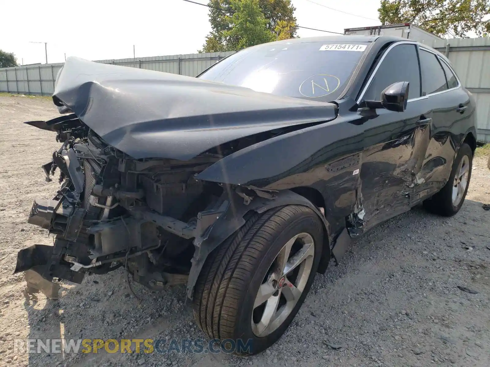 2 Photograph of a damaged car SADCS2FX4KA606460 JAGUAR F-PACE 2019