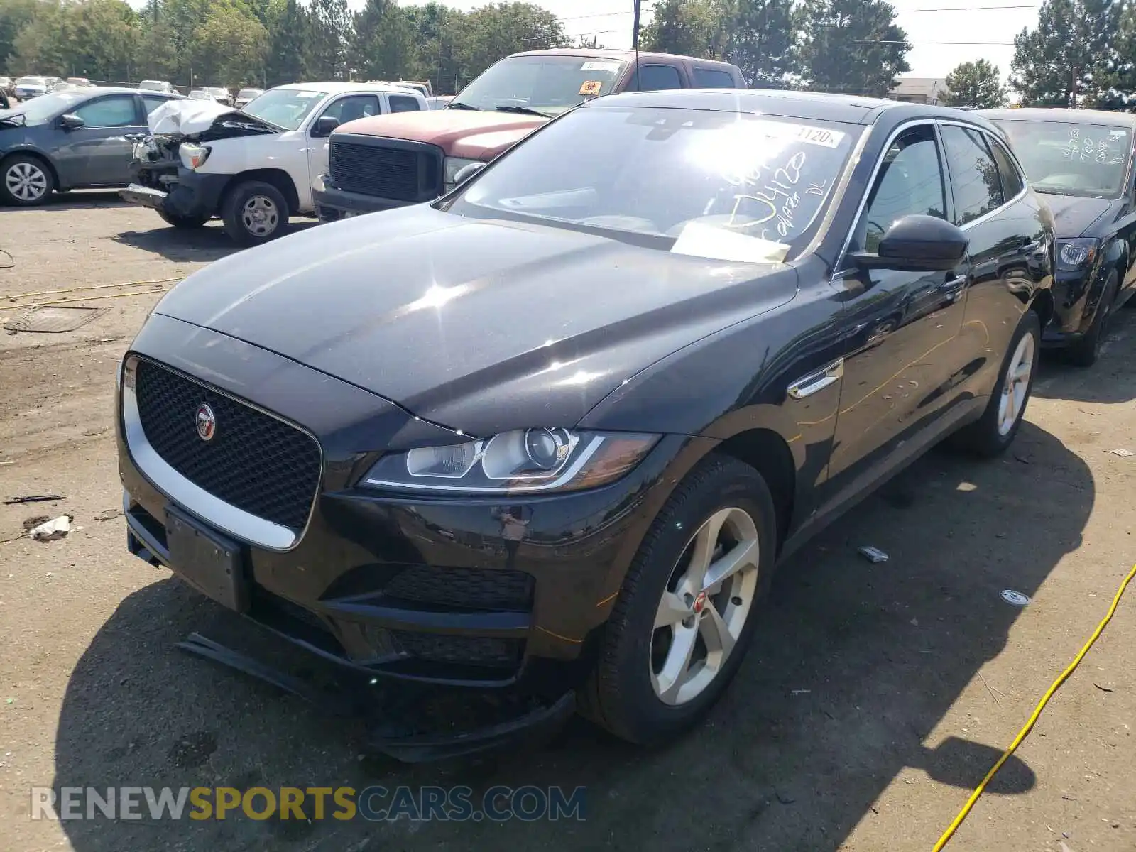 2 Photograph of a damaged car SADCS2FX6KA603124 JAGUAR F-PACE 2019