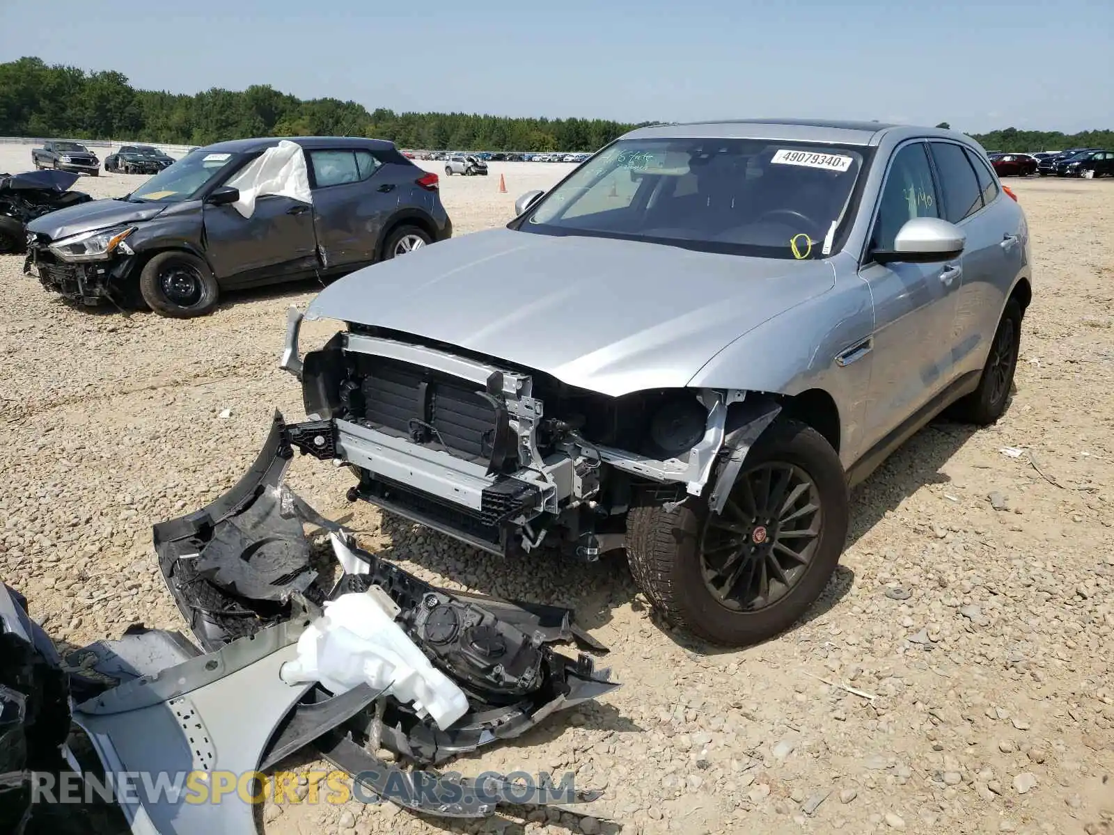 2 Photograph of a damaged car SADCS2FX9KA390122 JAGUAR F-PACE 2019