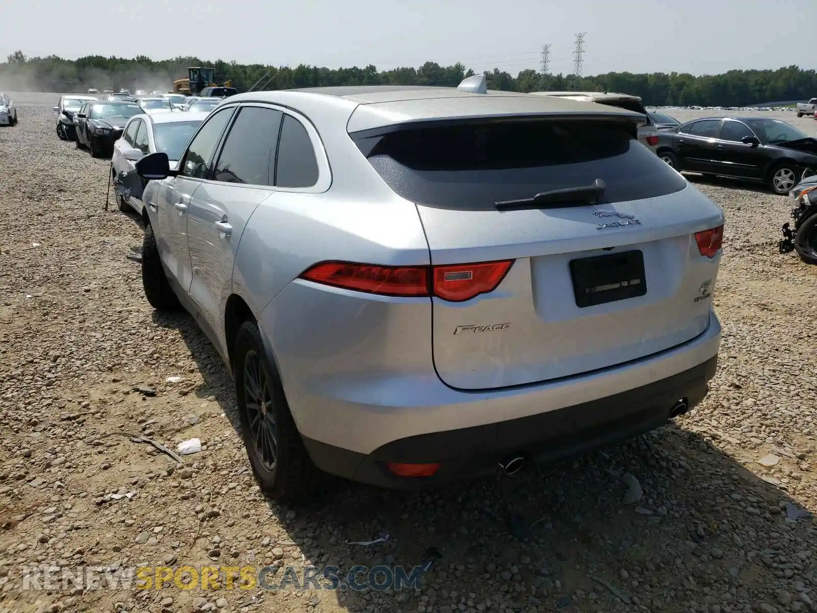 3 Photograph of a damaged car SADCS2FX9KA390122 JAGUAR F-PACE 2019