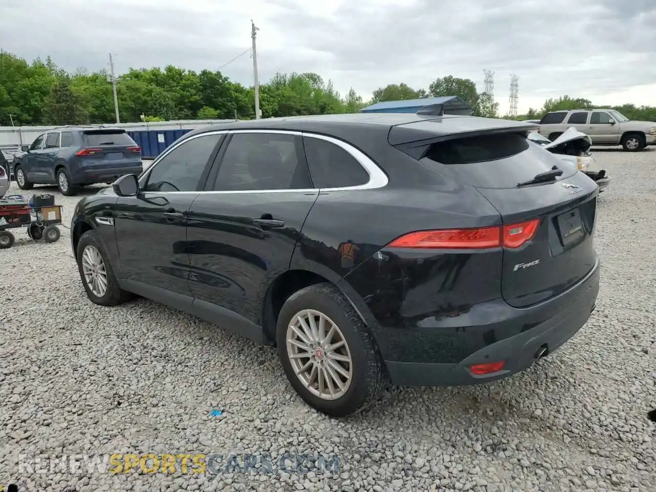 2 Photograph of a damaged car SADCS2FXXKA390615 JAGUAR F-PACE 2019