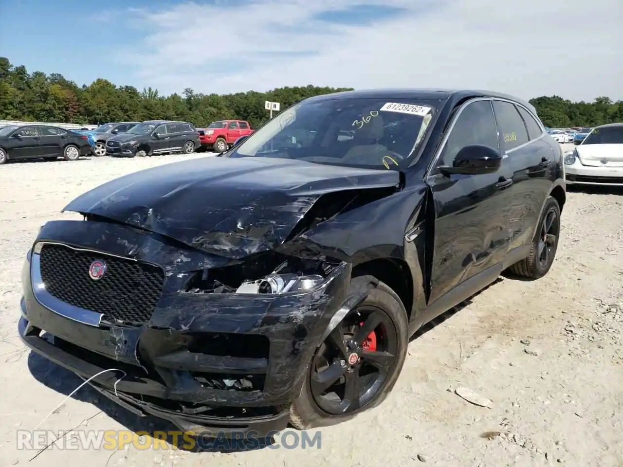 2 Photograph of a damaged car SADCJ2FX0LA645034 JAGUAR F-PACE 2020