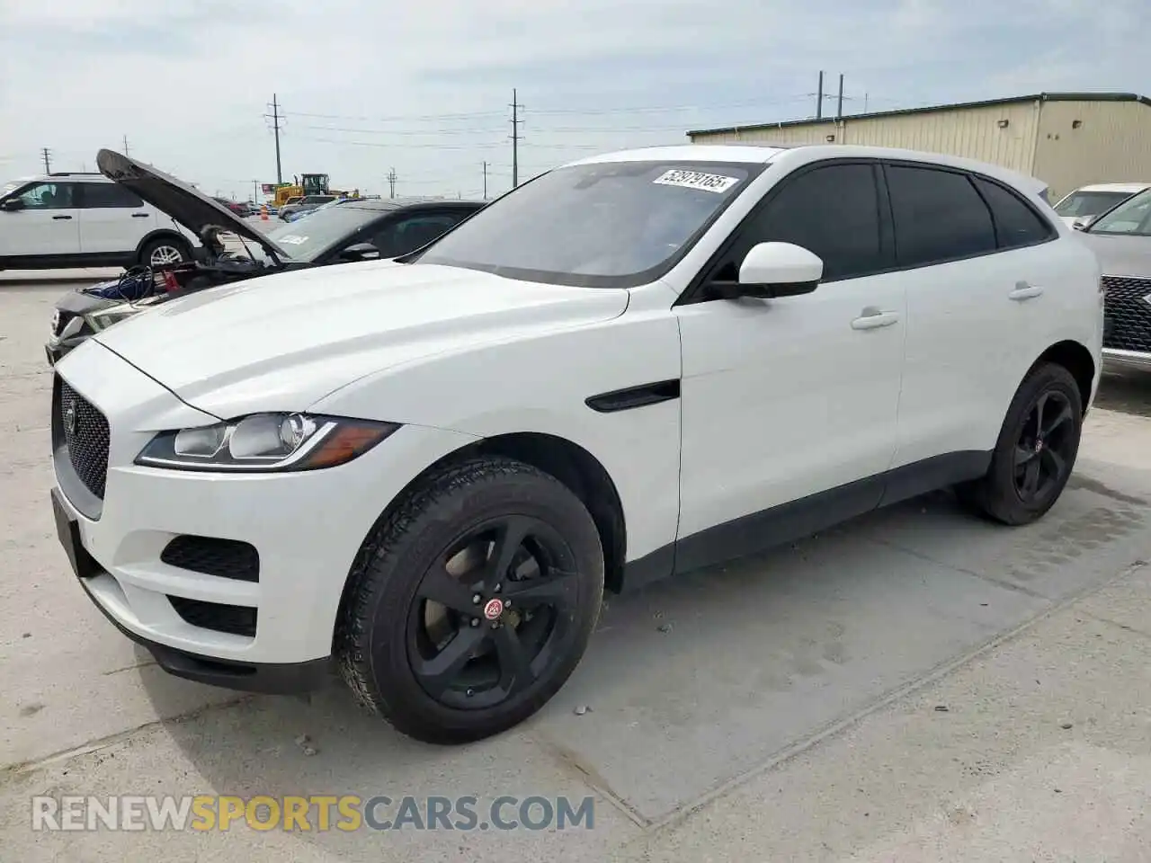 1 Photograph of a damaged car SADCJ2FX1LA628811 JAGUAR F-PACE 2020