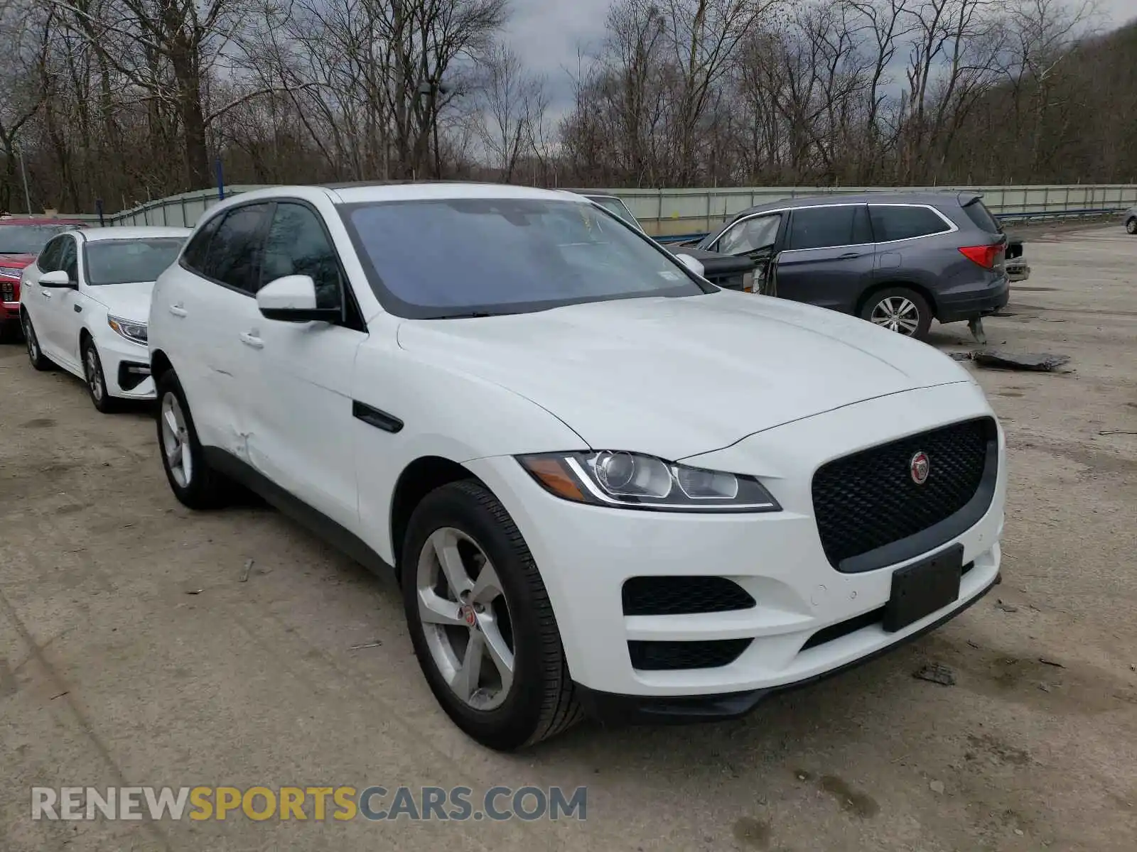 1 Photograph of a damaged car SADCJ2FX1LA645348 JAGUAR F-PACE 2020