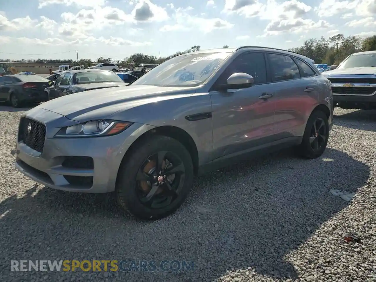 1 Photograph of a damaged car SADCJ2FX2LA618076 JAGUAR F-PACE 2020