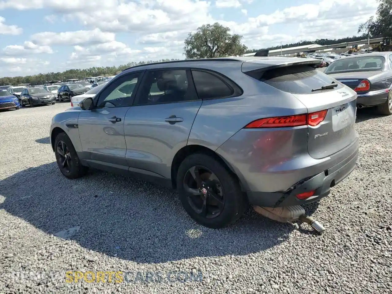 2 Photograph of a damaged car SADCJ2FX2LA618076 JAGUAR F-PACE 2020