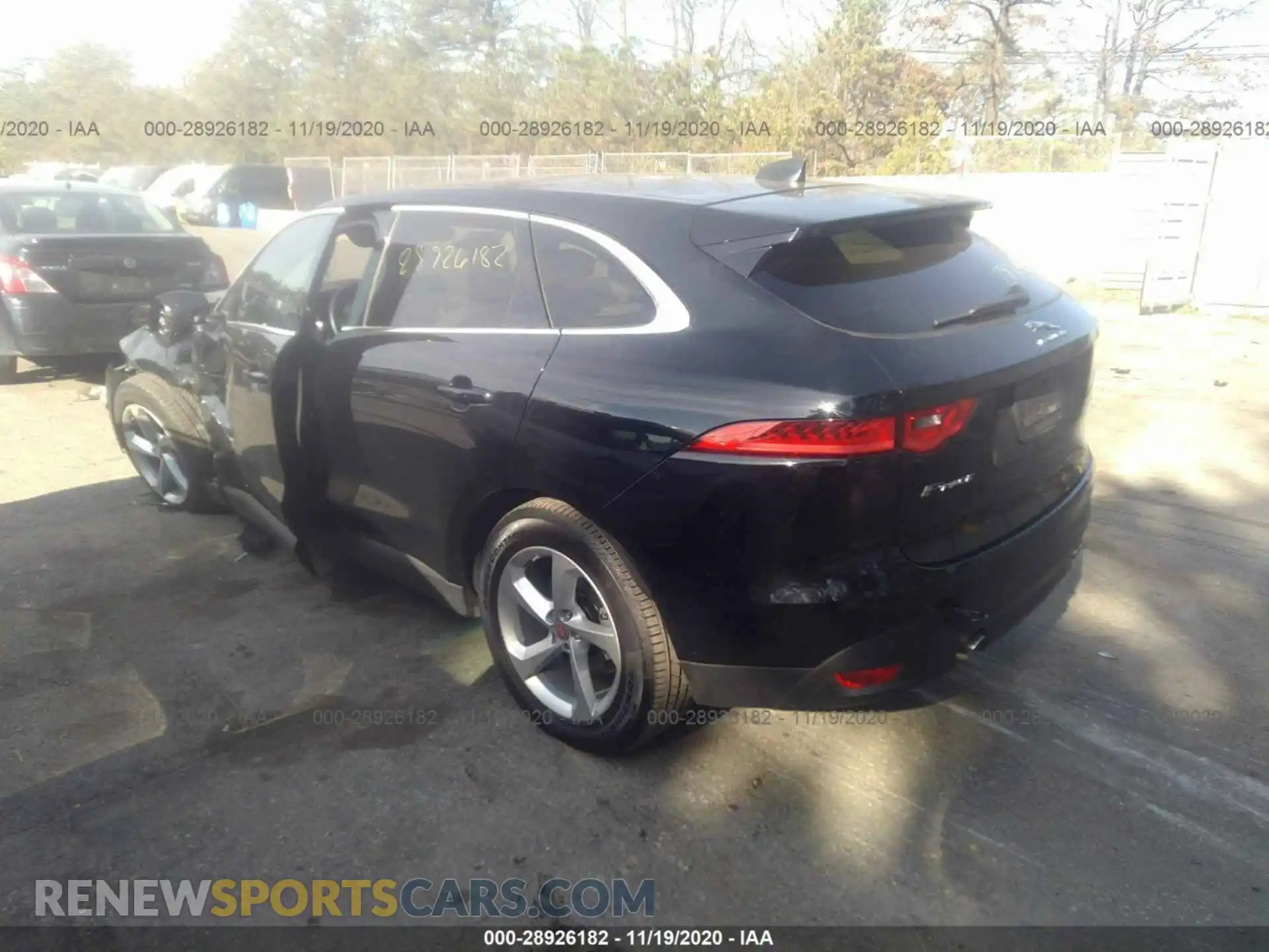 3 Photograph of a damaged car SADCJ2FX2LA618885 JAGUAR F-PACE 2020