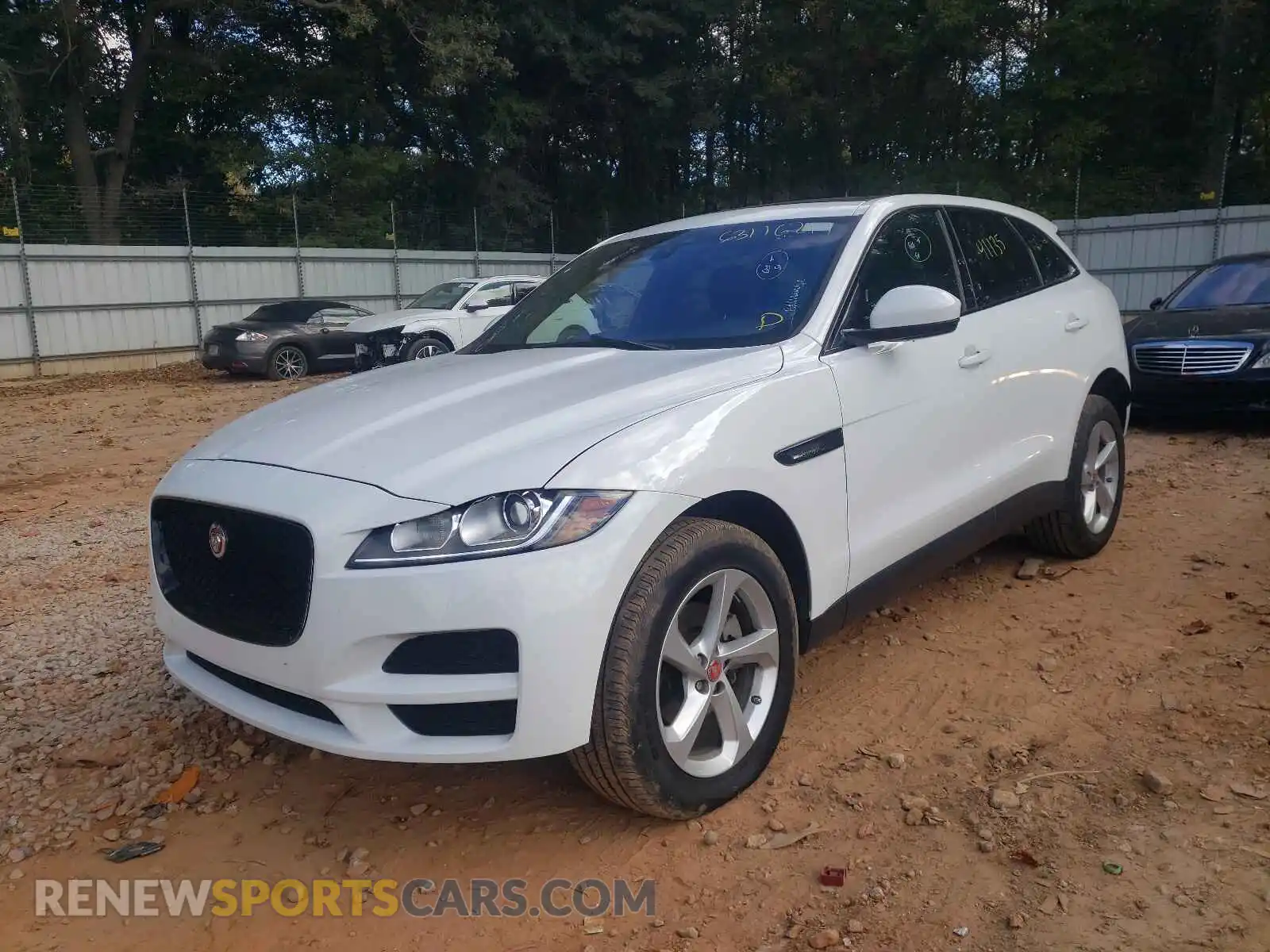 2 Photograph of a damaged car SADCJ2FX2LA645861 JAGUAR F-PACE 2020