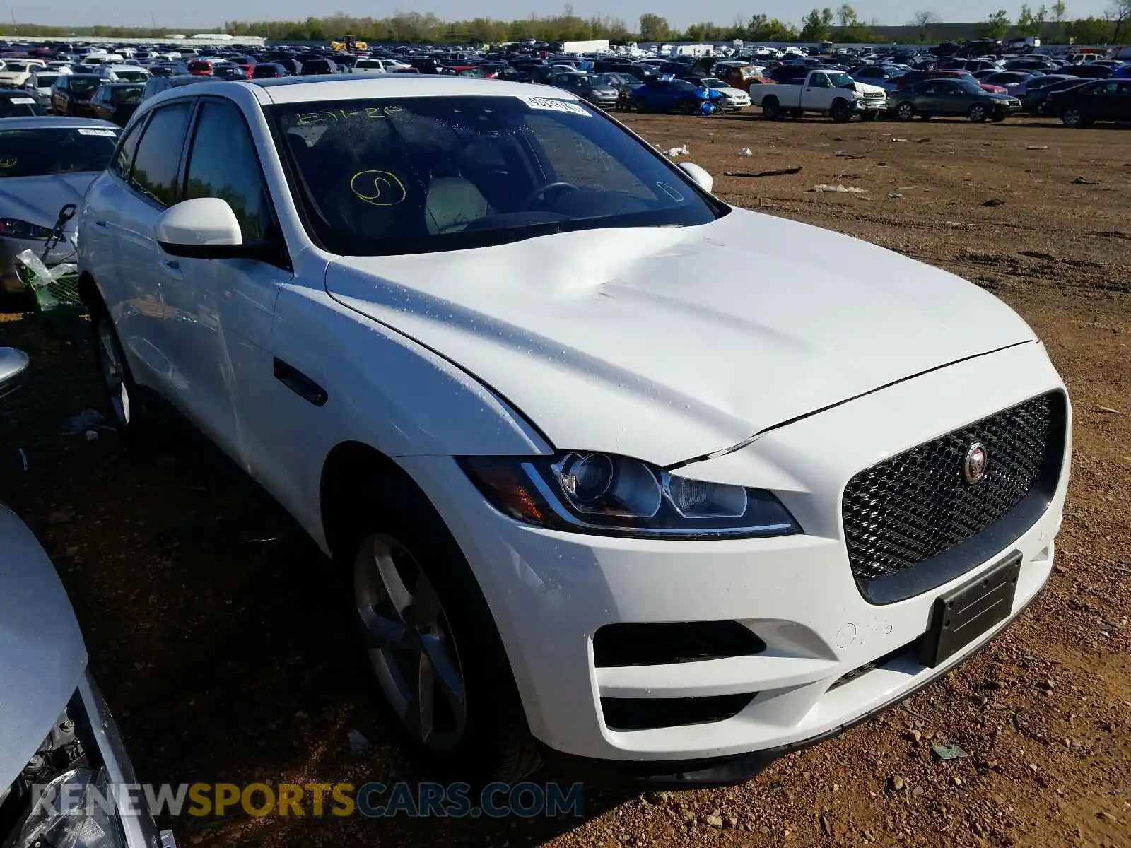 1 Photograph of a damaged car SADCJ2FX3LA620936 JAGUAR F-PACE 2020