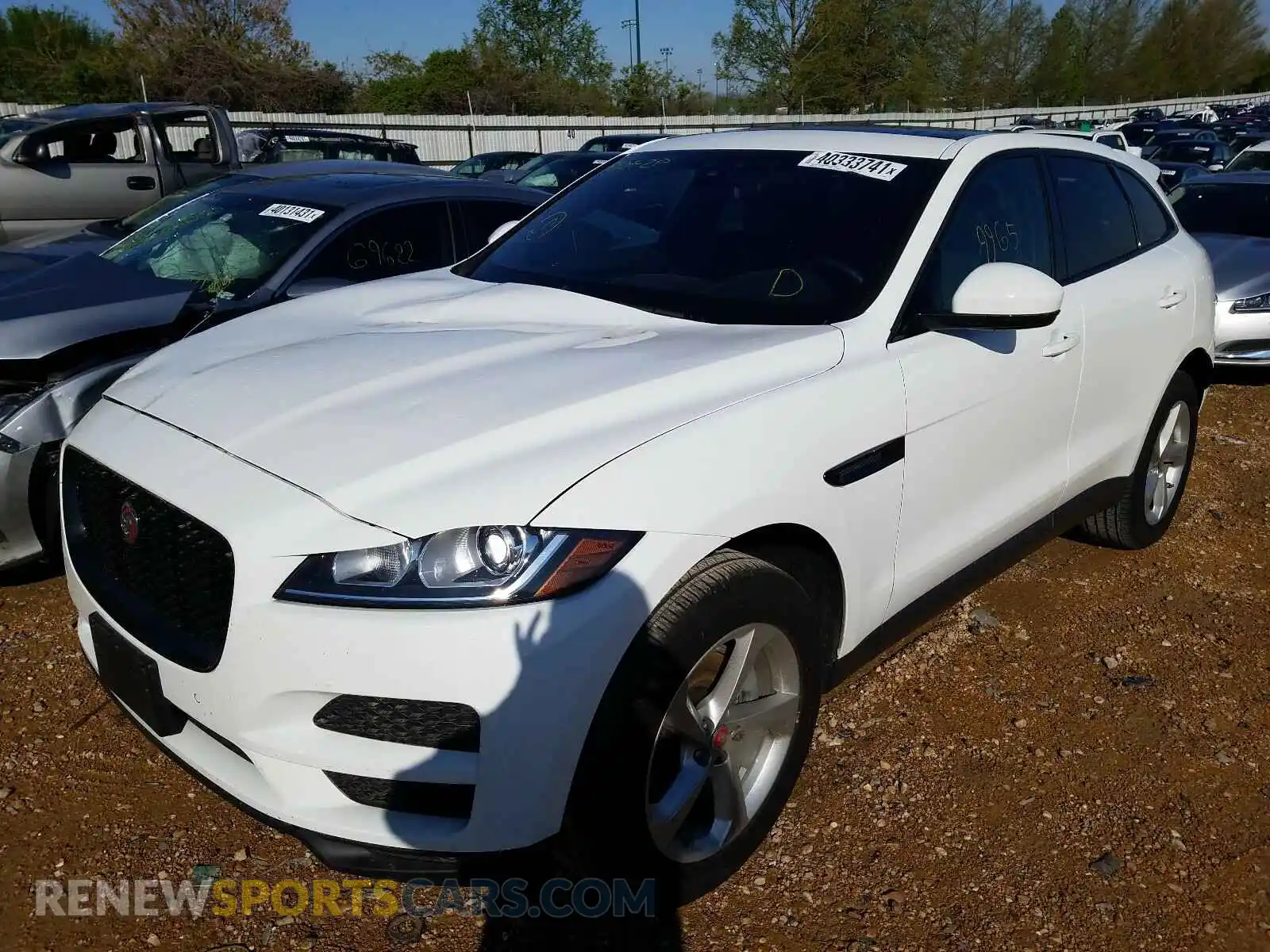 2 Photograph of a damaged car SADCJ2FX3LA620936 JAGUAR F-PACE 2020