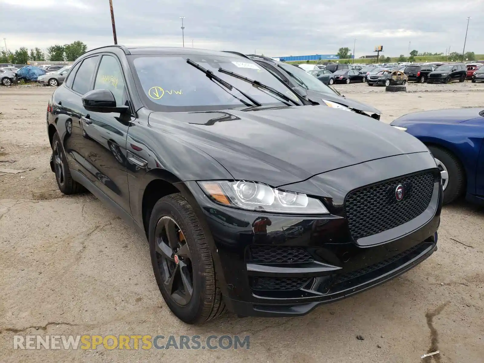 1 Photograph of a damaged car SADCJ2FX3LA651958 JAGUAR F-PACE 2020