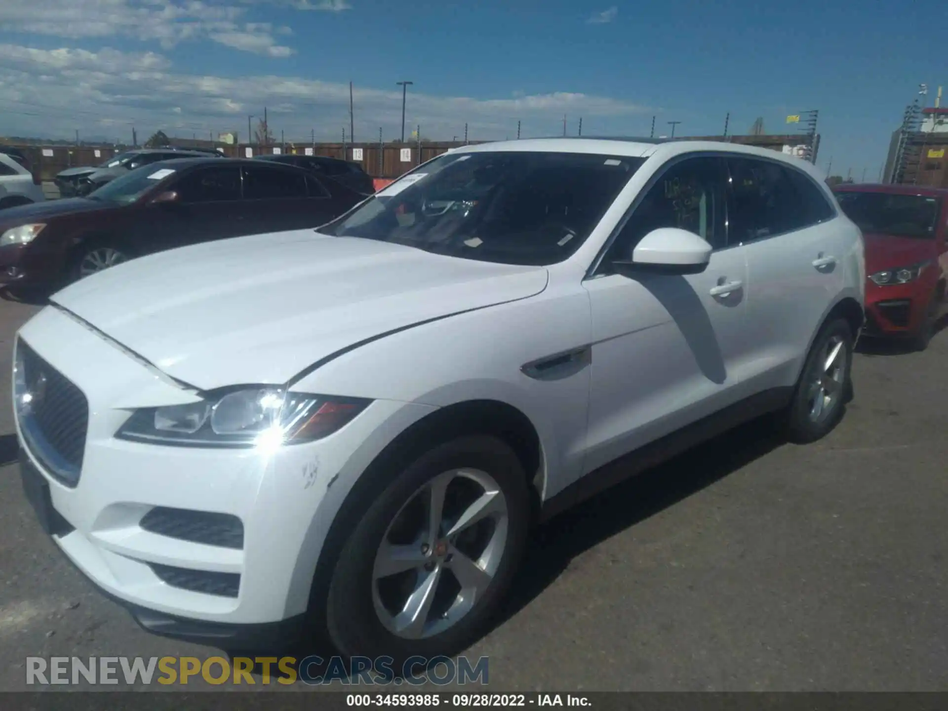 2 Photograph of a damaged car SADCJ2FX5LA644414 JAGUAR F-PACE 2020