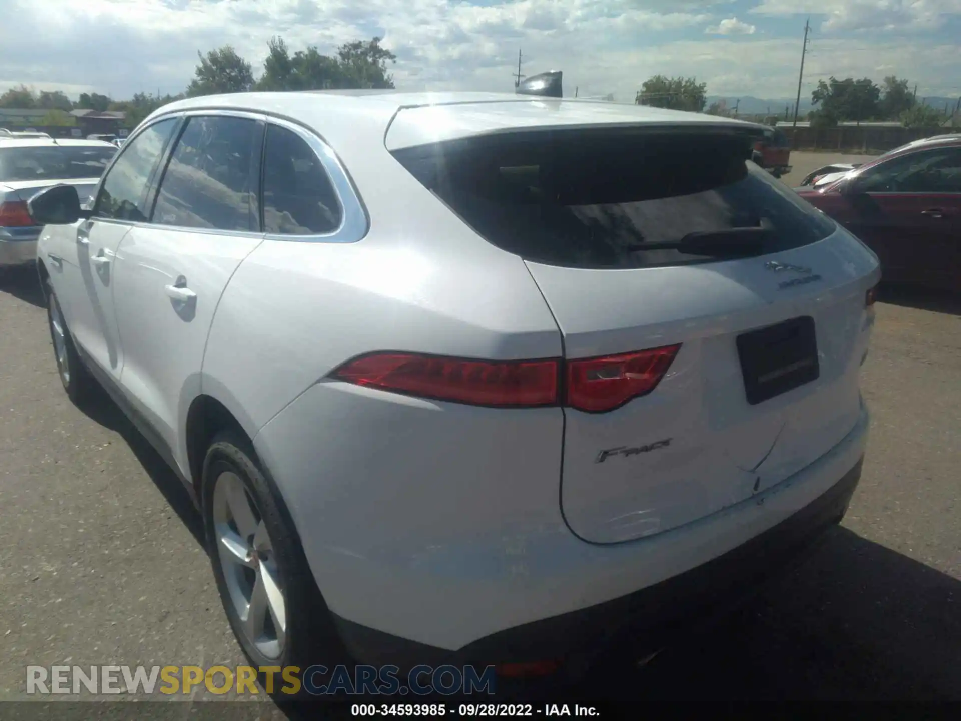3 Photograph of a damaged car SADCJ2FX5LA644414 JAGUAR F-PACE 2020