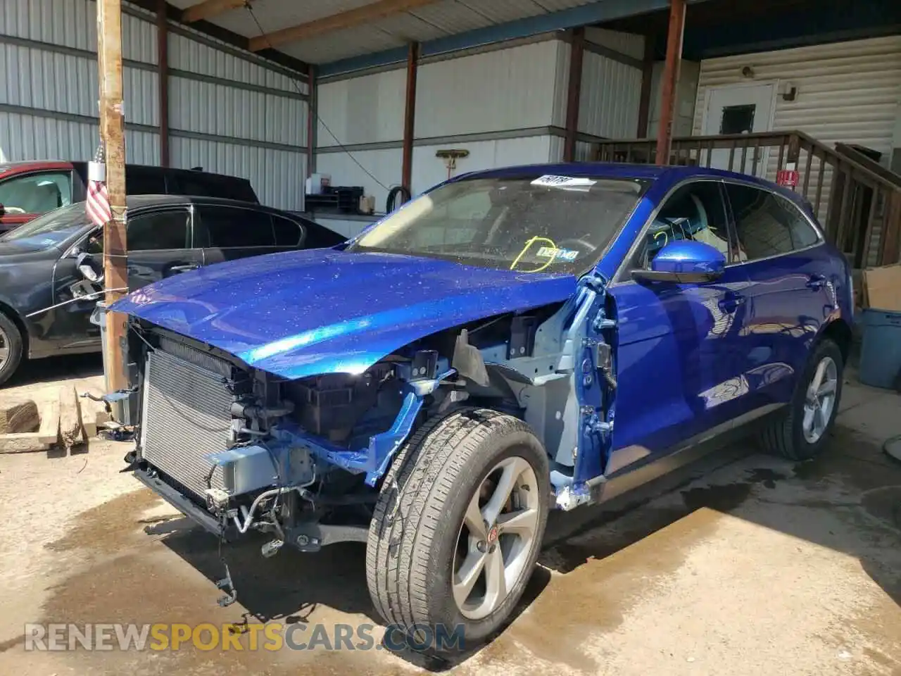 2 Photograph of a damaged car SADCJ2FX6LA628951 JAGUAR F-PACE 2020