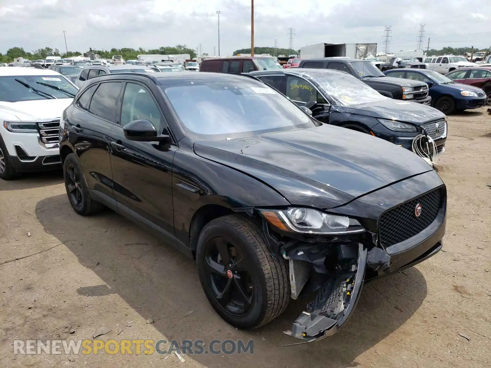 1 Photograph of a damaged car SADCJ2FX7LA631258 JAGUAR F-PACE 2020