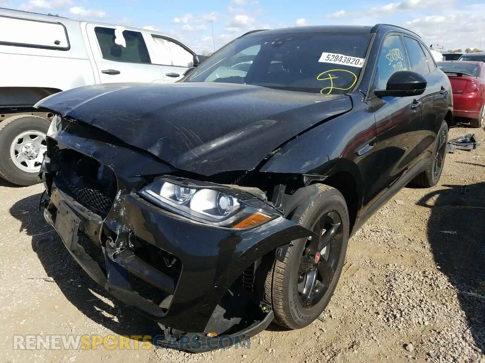 2 Photograph of a damaged car SADCJ2FX9LA627180 JAGUAR F-PACE 2020