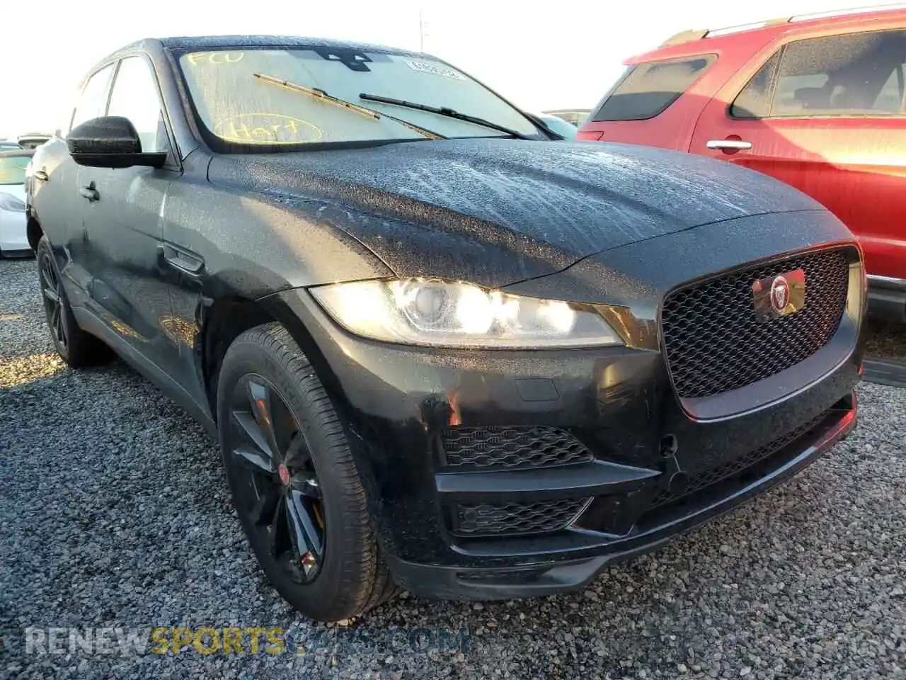1 Photograph of a damaged car SADCK2FX3LA656896 JAGUAR F-PACE 2020
