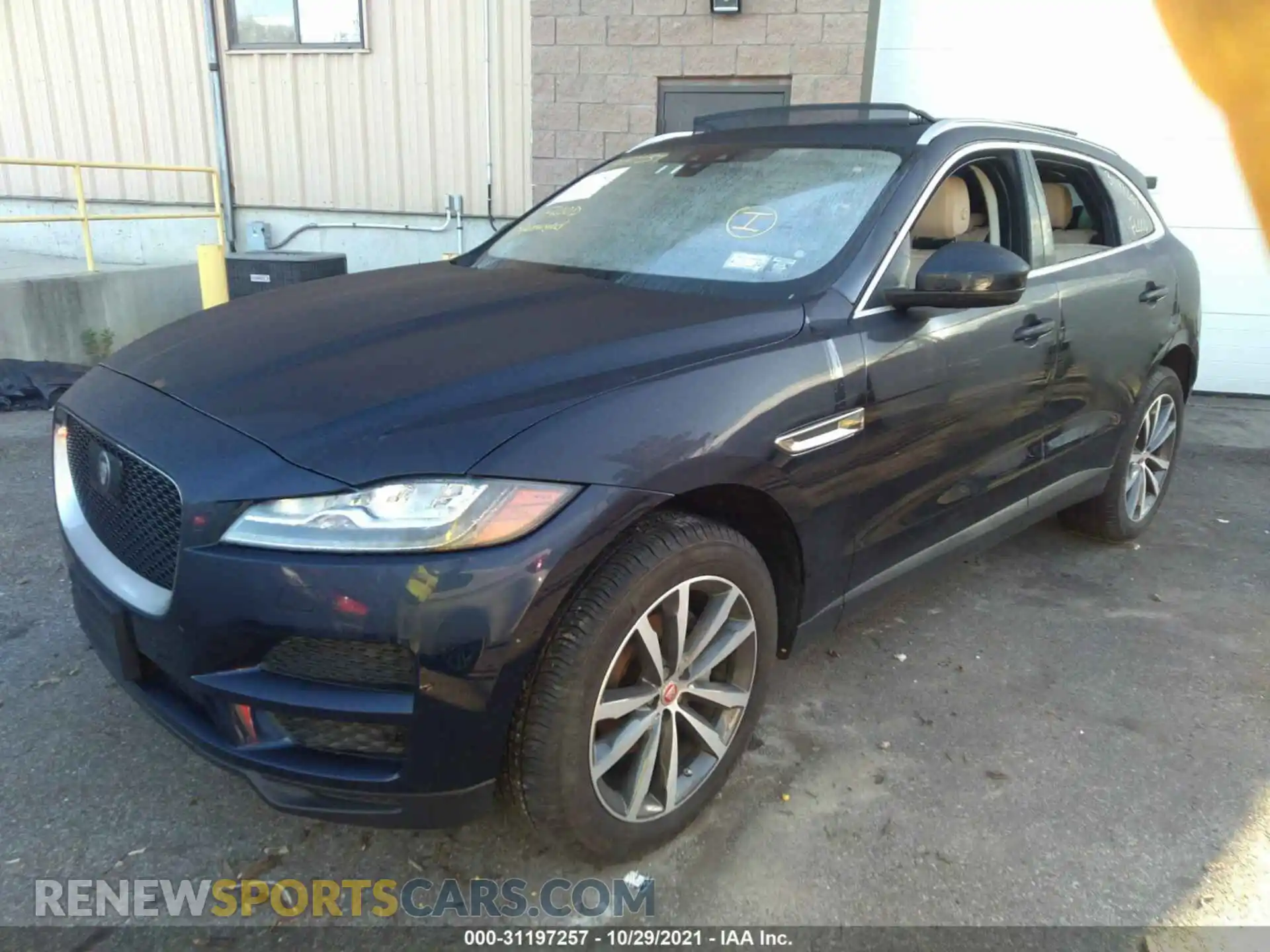 2 Photograph of a damaged car SADCK2FX7LA630141 JAGUAR F-PACE 2020