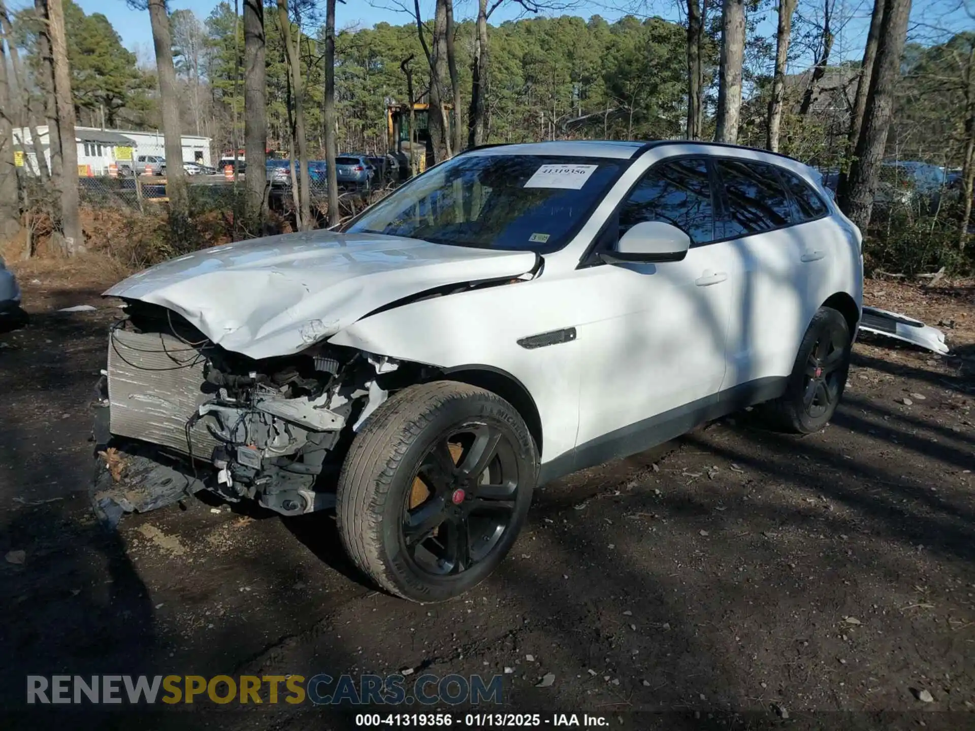 2 Photograph of a damaged car SADCK2FX8LA627619 JAGUAR F-PACE 2020