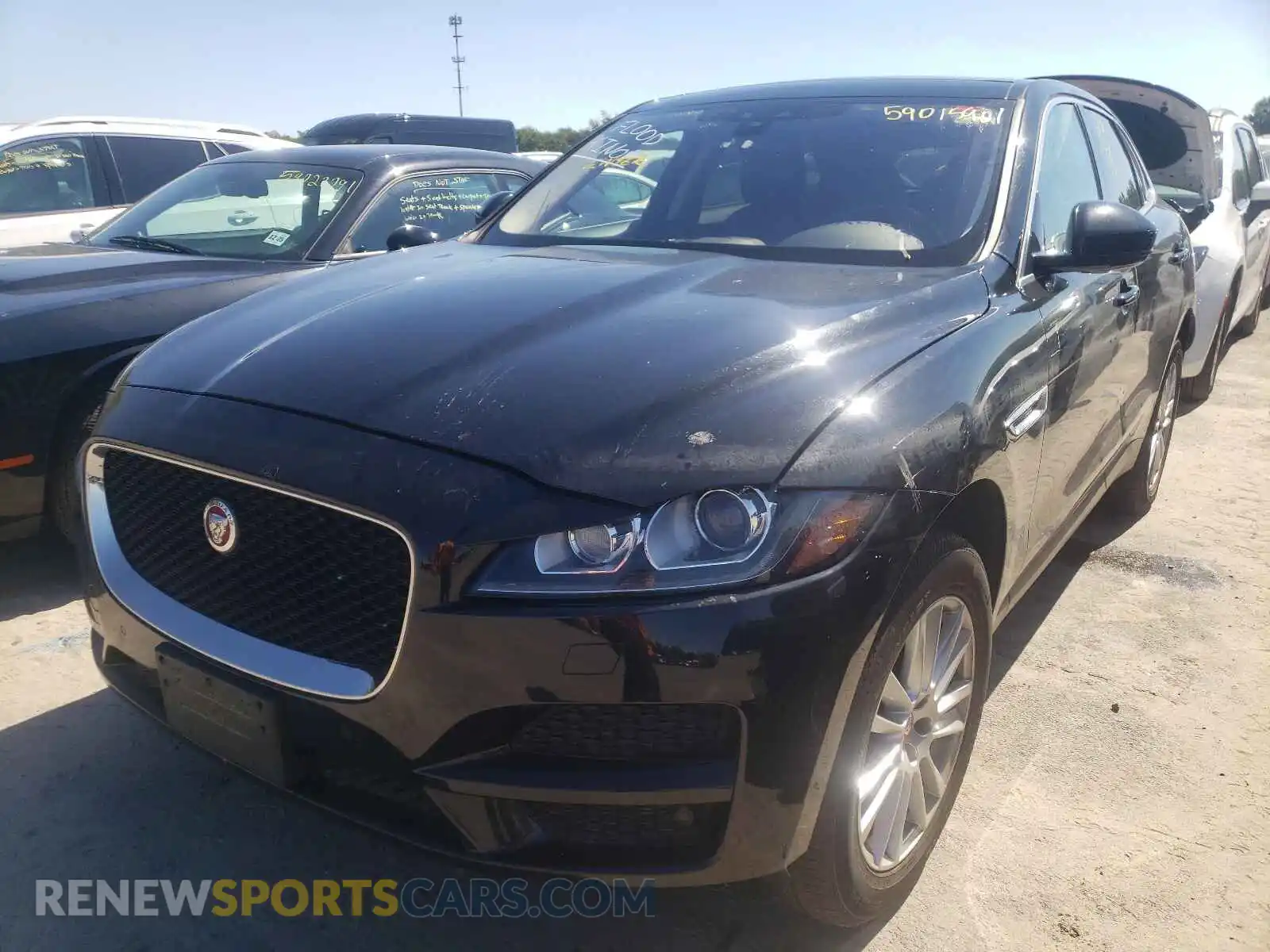 2 Photograph of a damaged car SADCK2GX6LA632915 JAGUAR F-PACE 2020