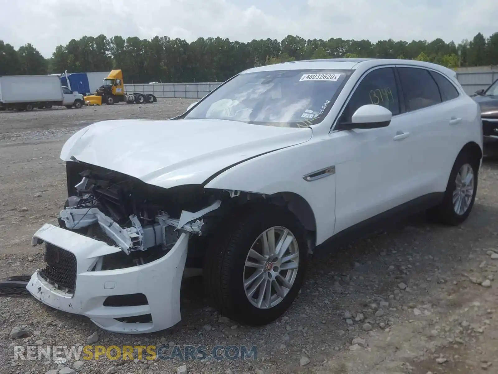 2 Photograph of a damaged car SADCK2GX6LA641663 JAGUAR F-PACE 2020
