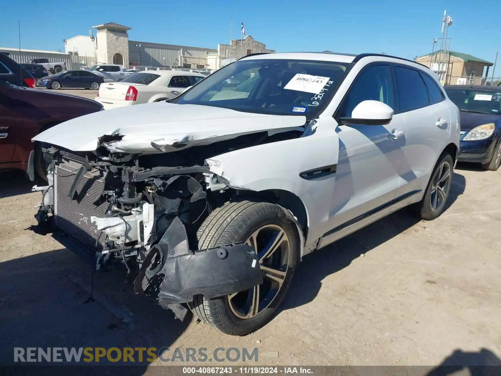 2 Photograph of a damaged car SADCL2FX0LA632472 JAGUAR F-PACE 2020