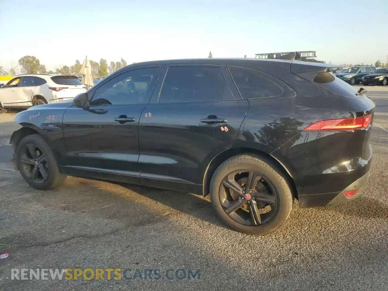 2 Photograph of a damaged car SADCL2FX7LA628001 JAGUAR F-PACE 2020
