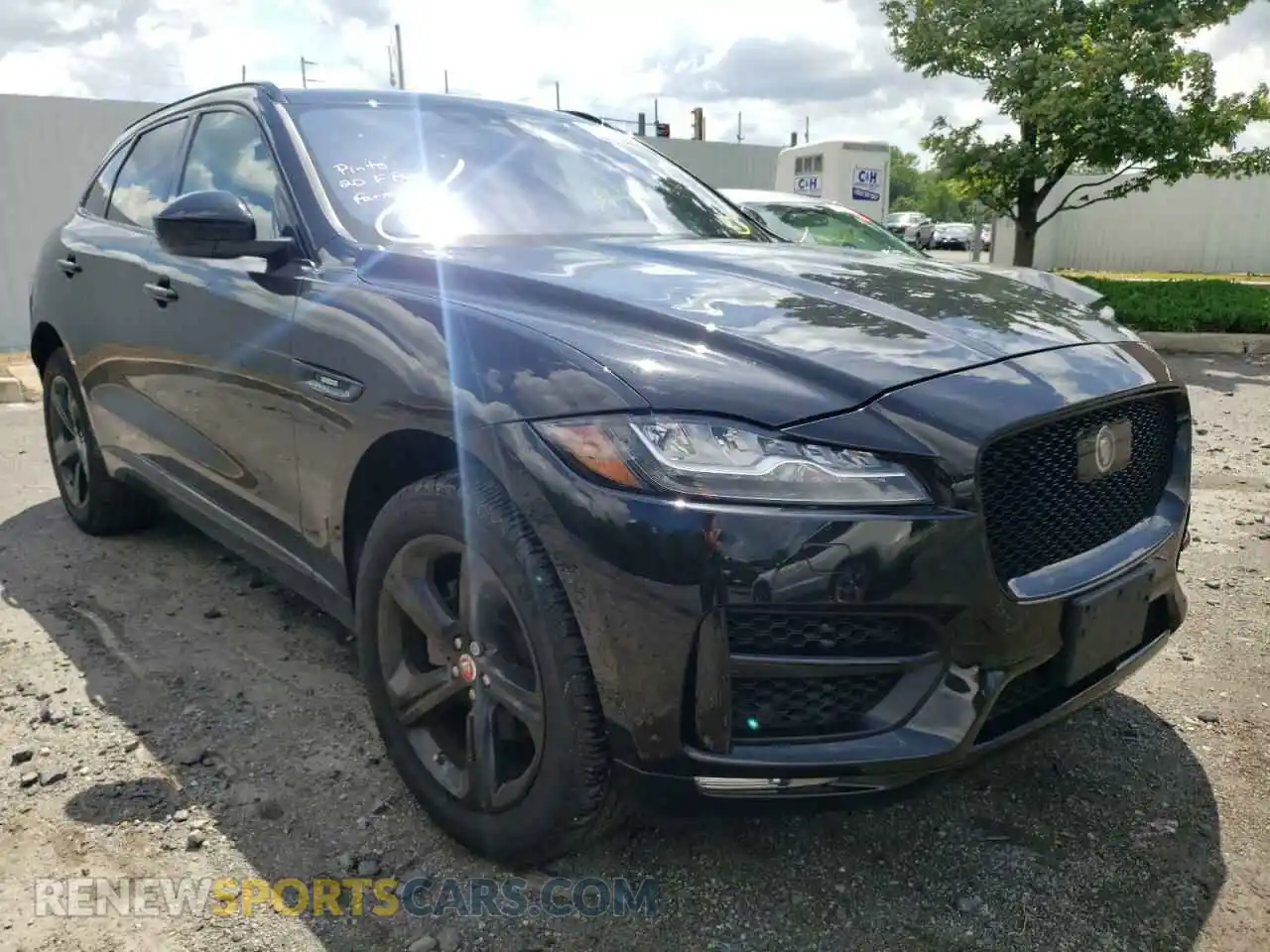 1 Photograph of a damaged car SADCL2FX8LA644322 JAGUAR F-PACE 2020