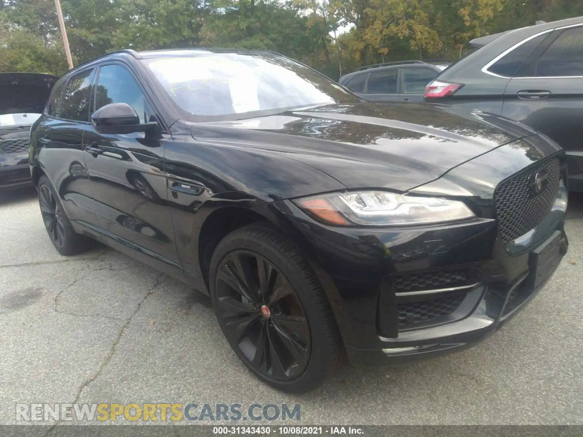 1 Photograph of a damaged car SADCL2GX1LA631622 JAGUAR F-PACE 2020