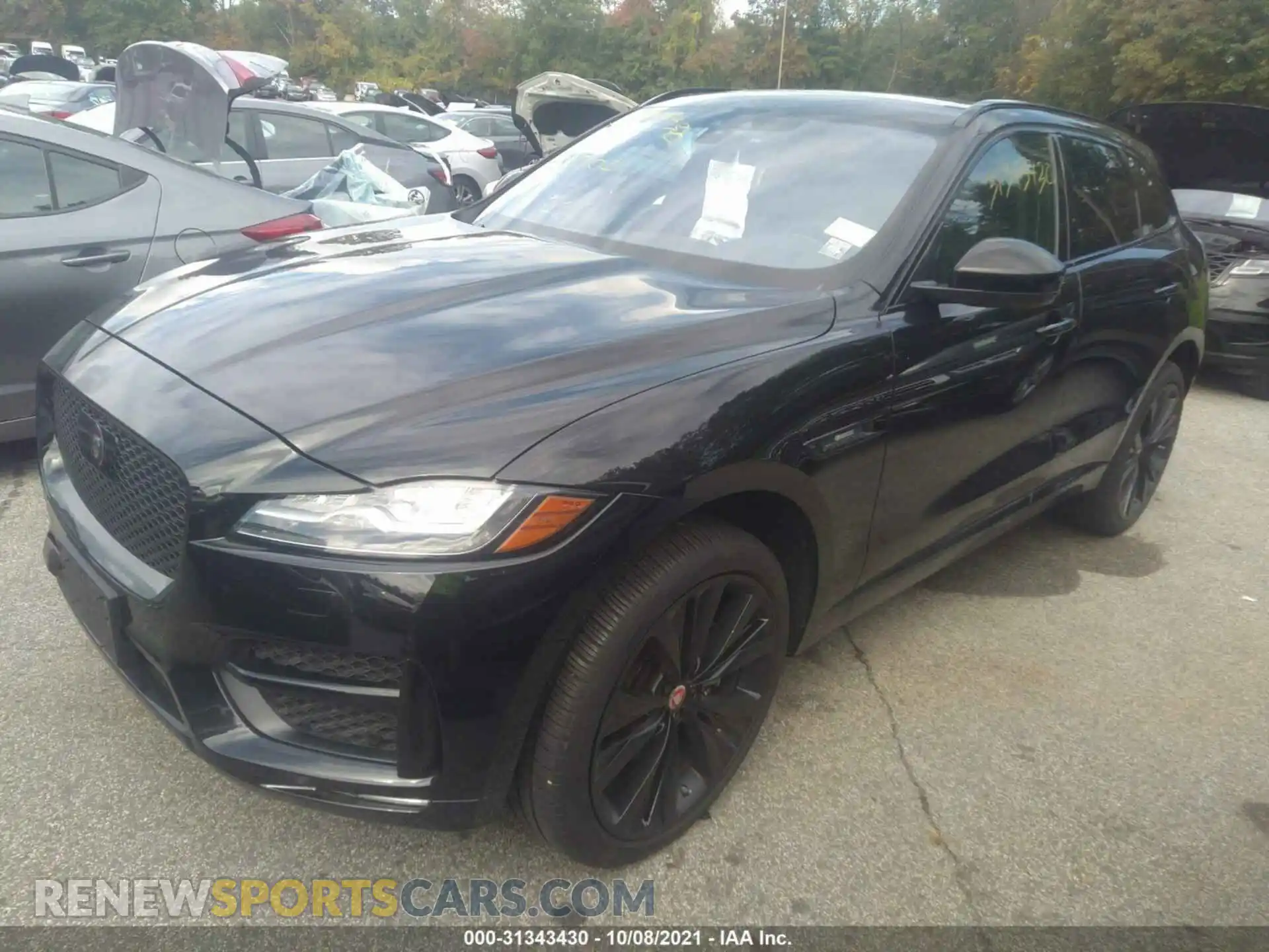 2 Photograph of a damaged car SADCL2GX1LA631622 JAGUAR F-PACE 2020