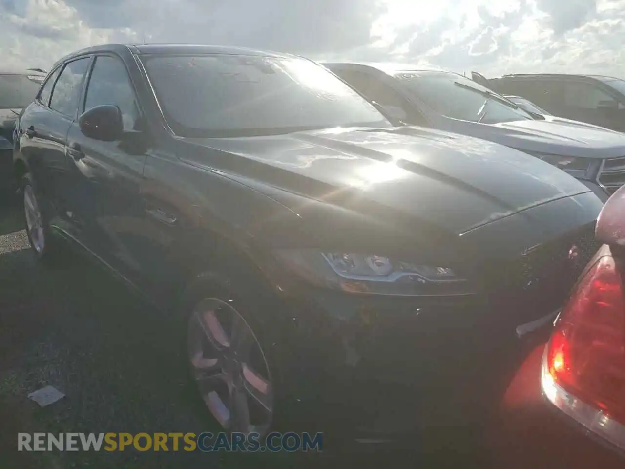 1 Photograph of a damaged car SADCL2GX8LA651494 JAGUAR F-PACE 2020