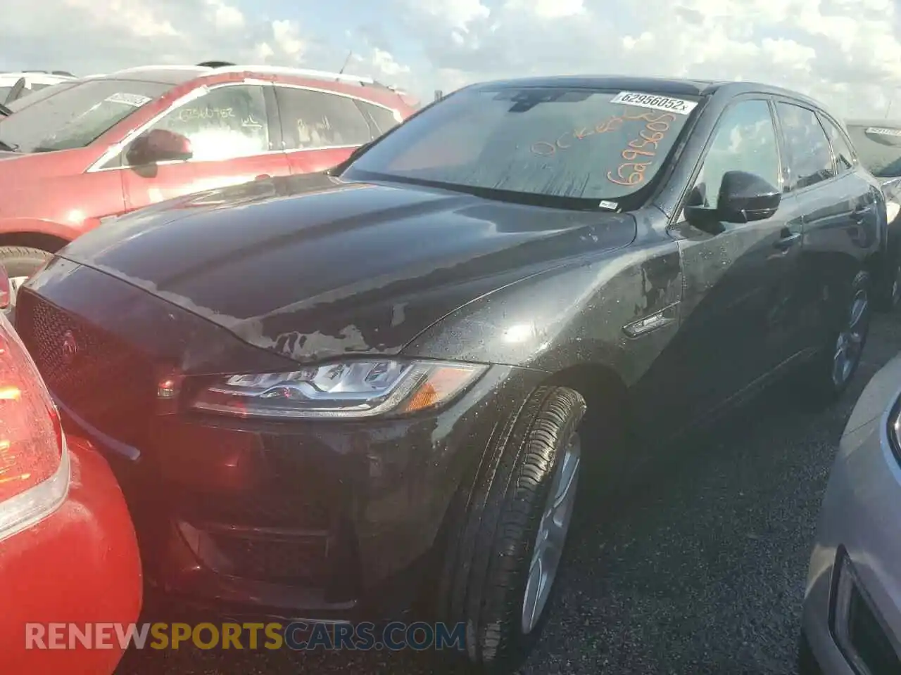2 Photograph of a damaged car SADCL2GX8LA651494 JAGUAR F-PACE 2020