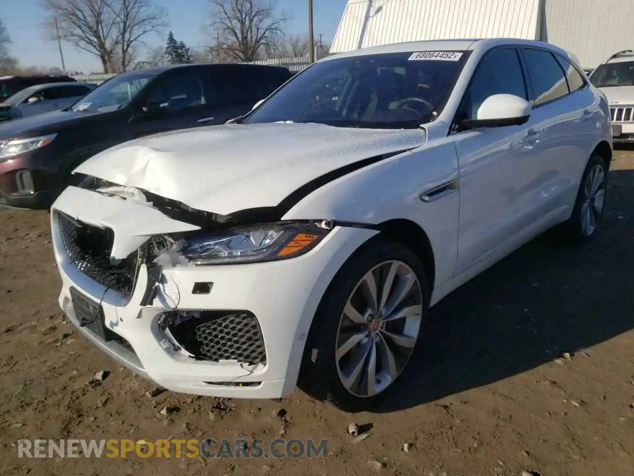 1 Photograph of a damaged car SADCM2FV0LA646299 JAGUAR F-PACE 2020