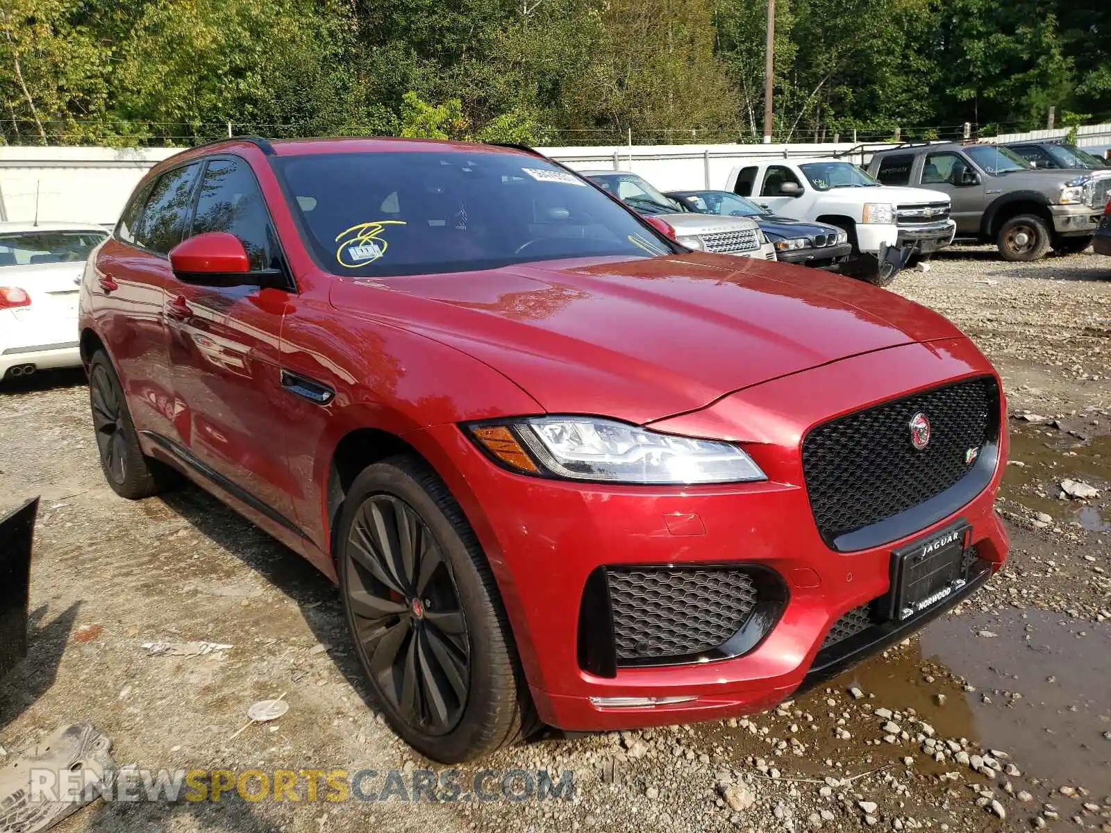 1 fotografías del automóvil dañado SADCM2FV3LA625544 JAGUAR F-PACE 2020