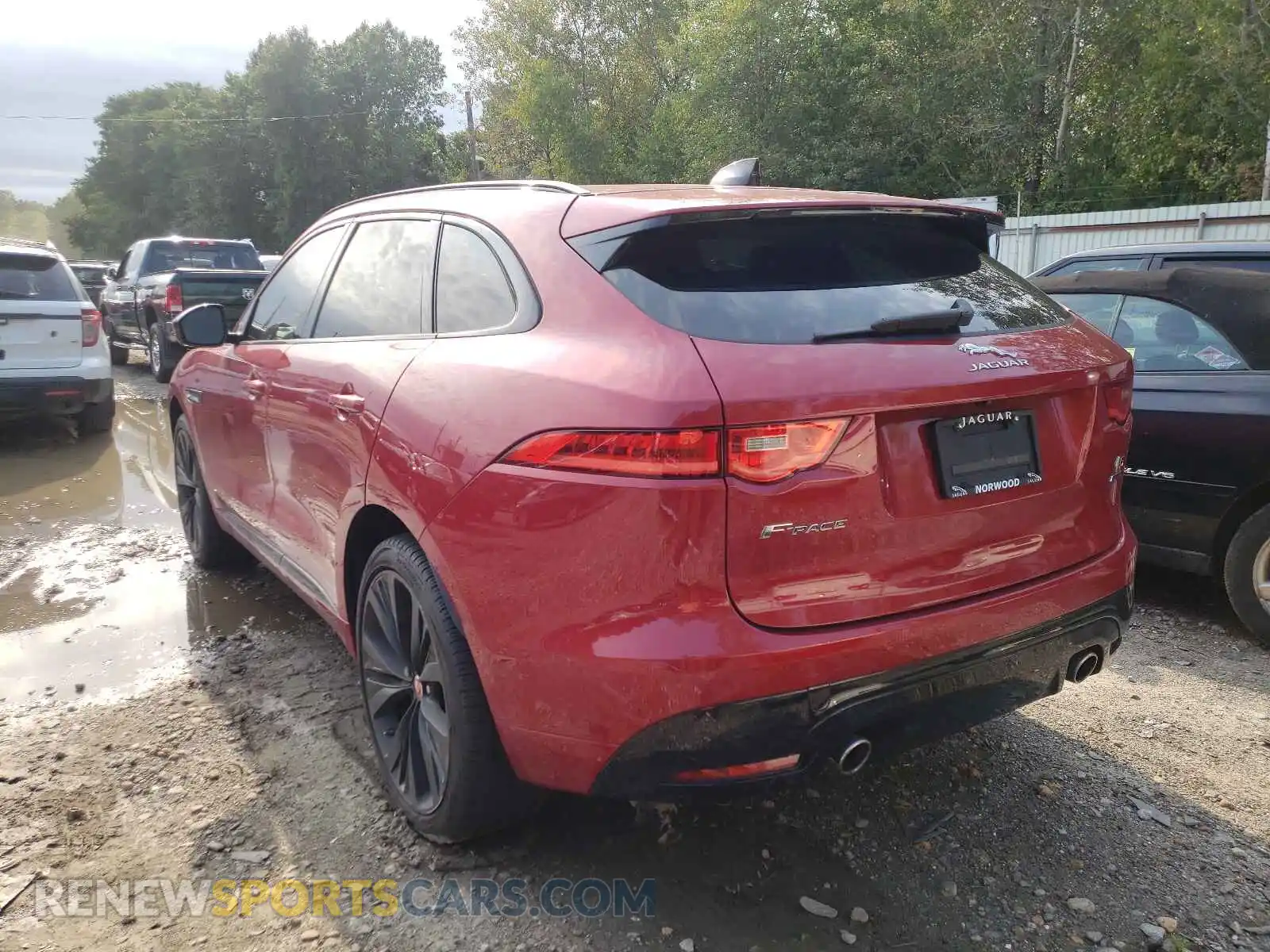 3 fotografías del automóvil dañado SADCM2FV3LA625544 JAGUAR F-PACE 2020