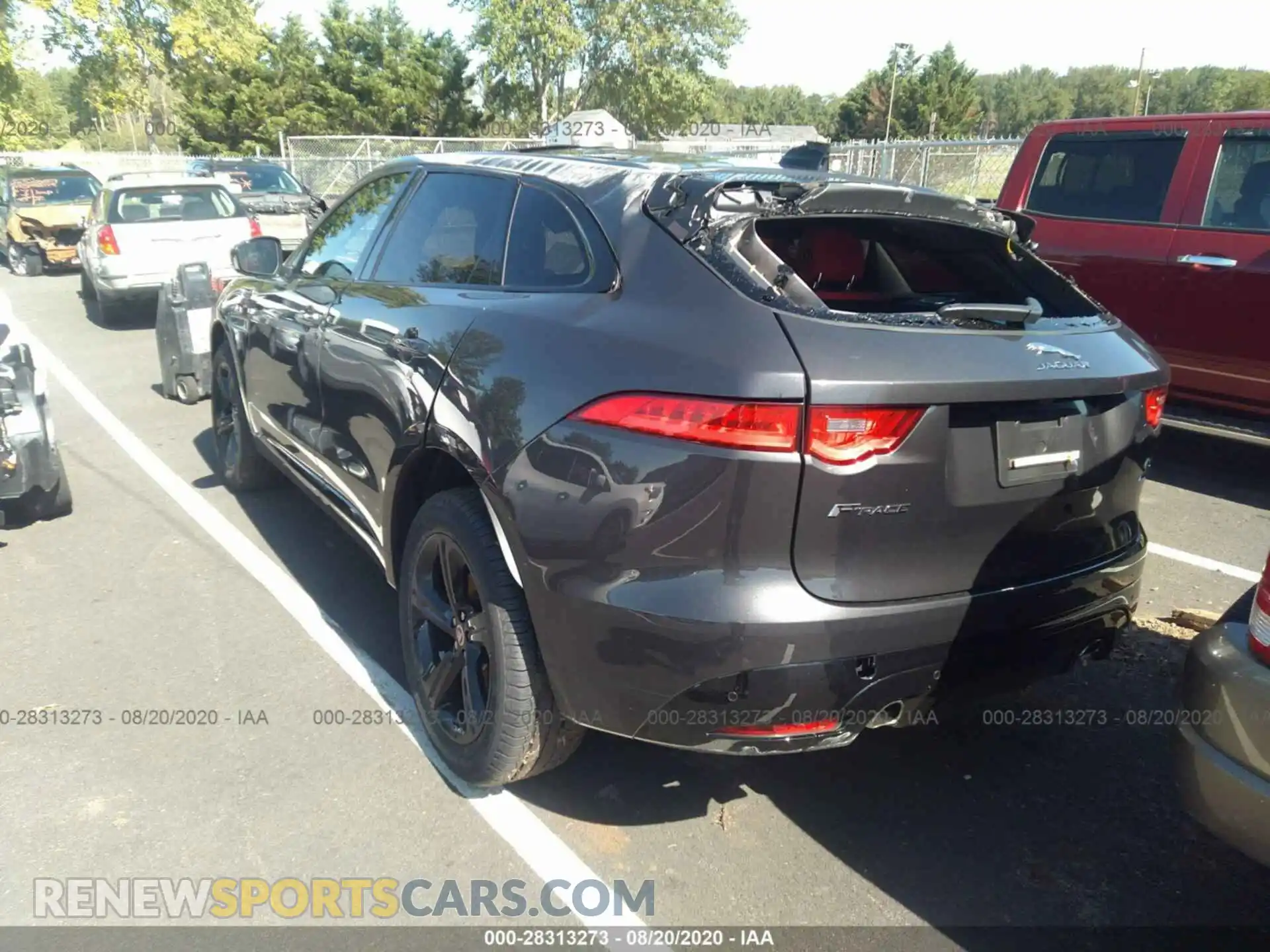 3 Photograph of a damaged car SADCM2FV7LA651709 JAGUAR F-PACE 2020