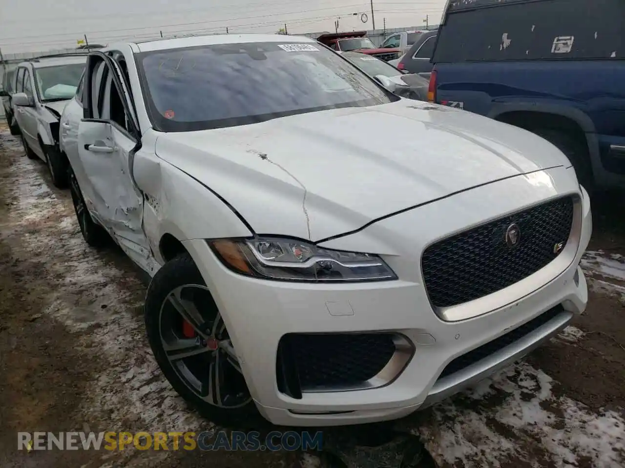 1 Photograph of a damaged car SADCM2FVXLA656189 JAGUAR F-PACE 2020