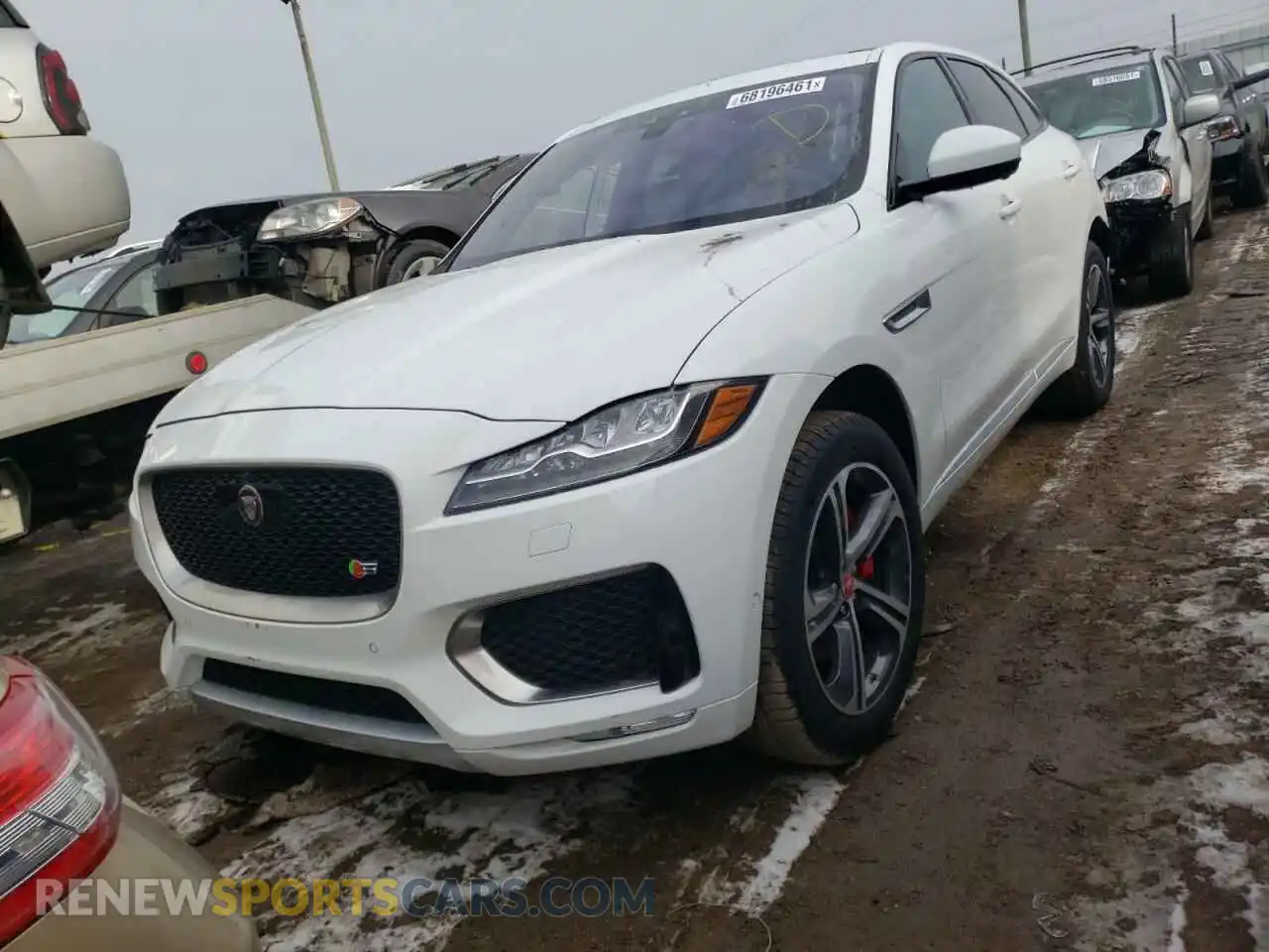 2 Photograph of a damaged car SADCM2FVXLA656189 JAGUAR F-PACE 2020