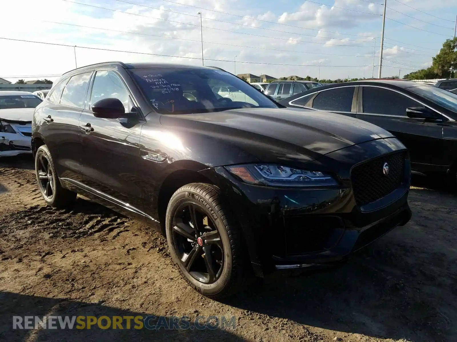 1 Photograph of a damaged car SADCP2FX5LA656030 JAGUAR F-PACE 2020