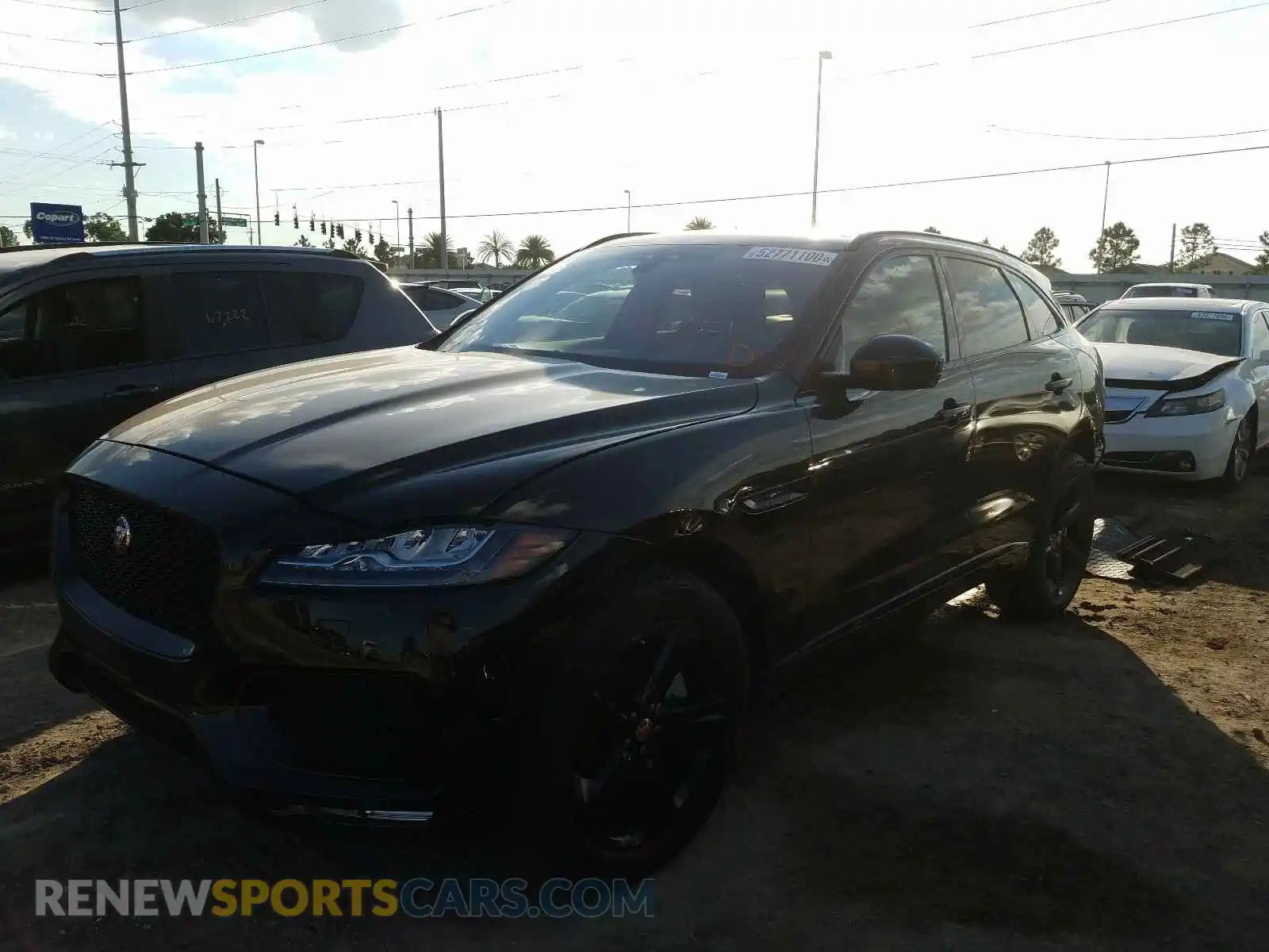 2 Photograph of a damaged car SADCP2FX5LA656030 JAGUAR F-PACE 2020