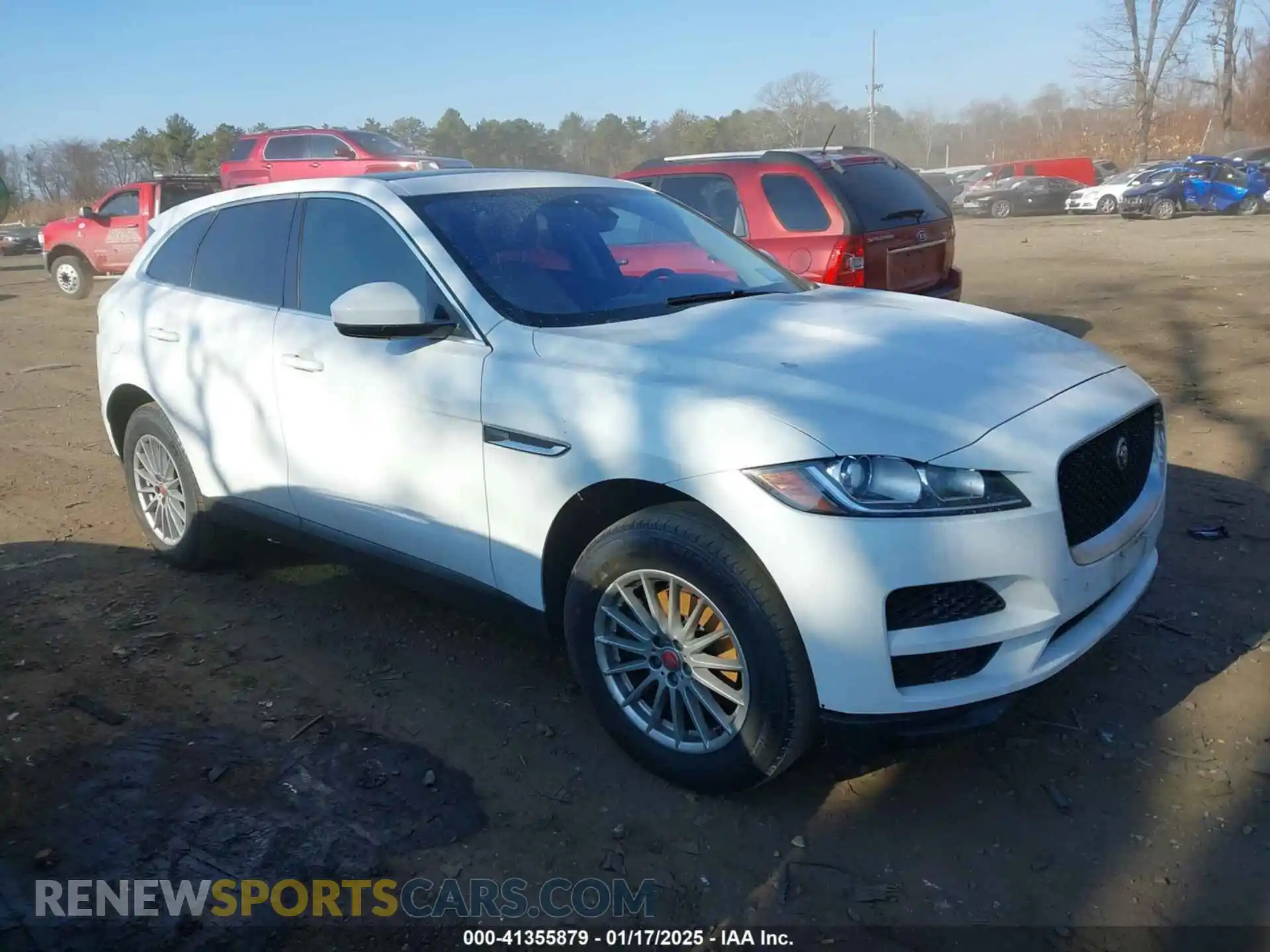 1 Photograph of a damaged car SADCS2FX5LA638870 JAGUAR F-PACE 2020