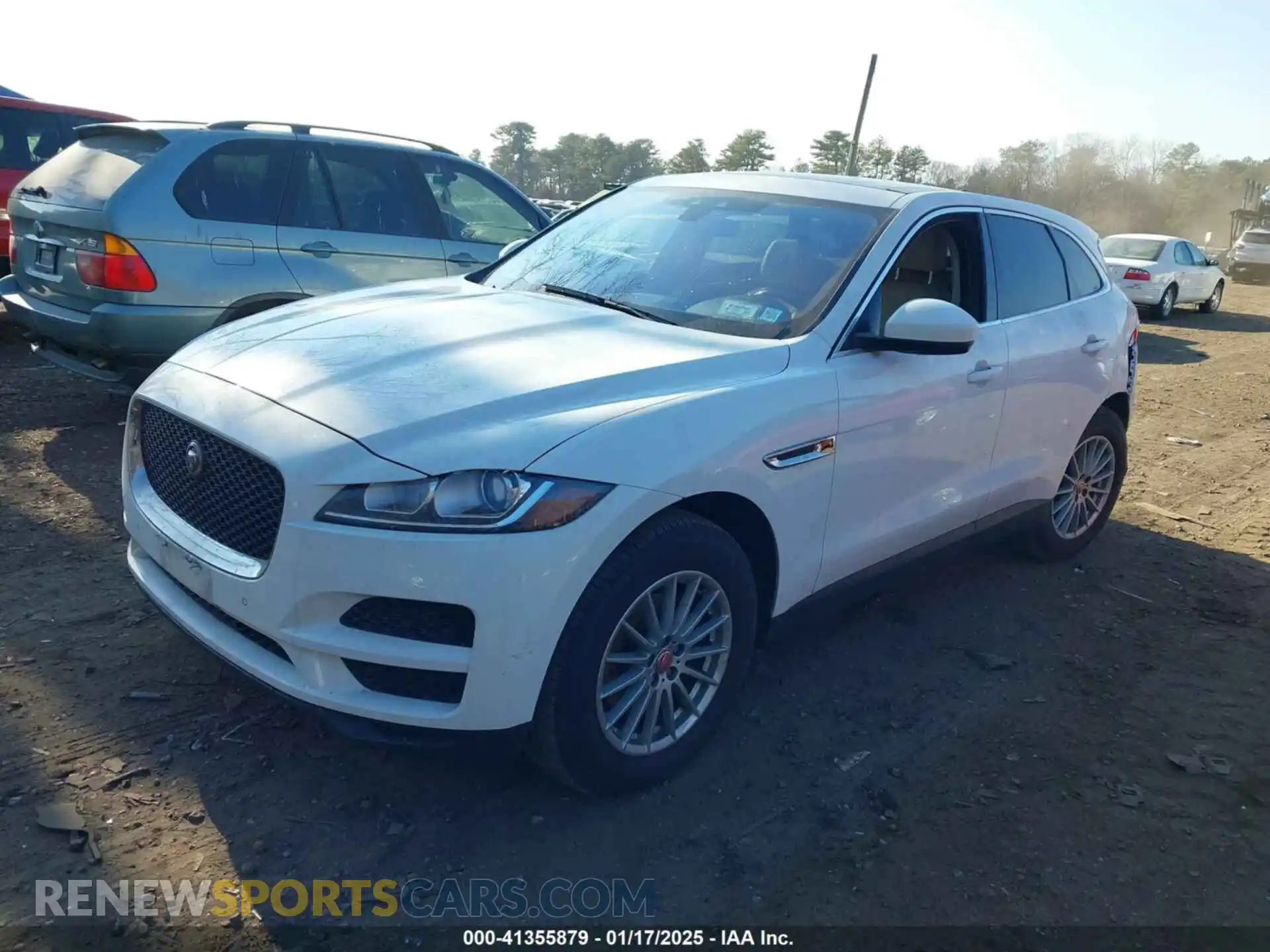 2 Photograph of a damaged car SADCS2FX5LA638870 JAGUAR F-PACE 2020