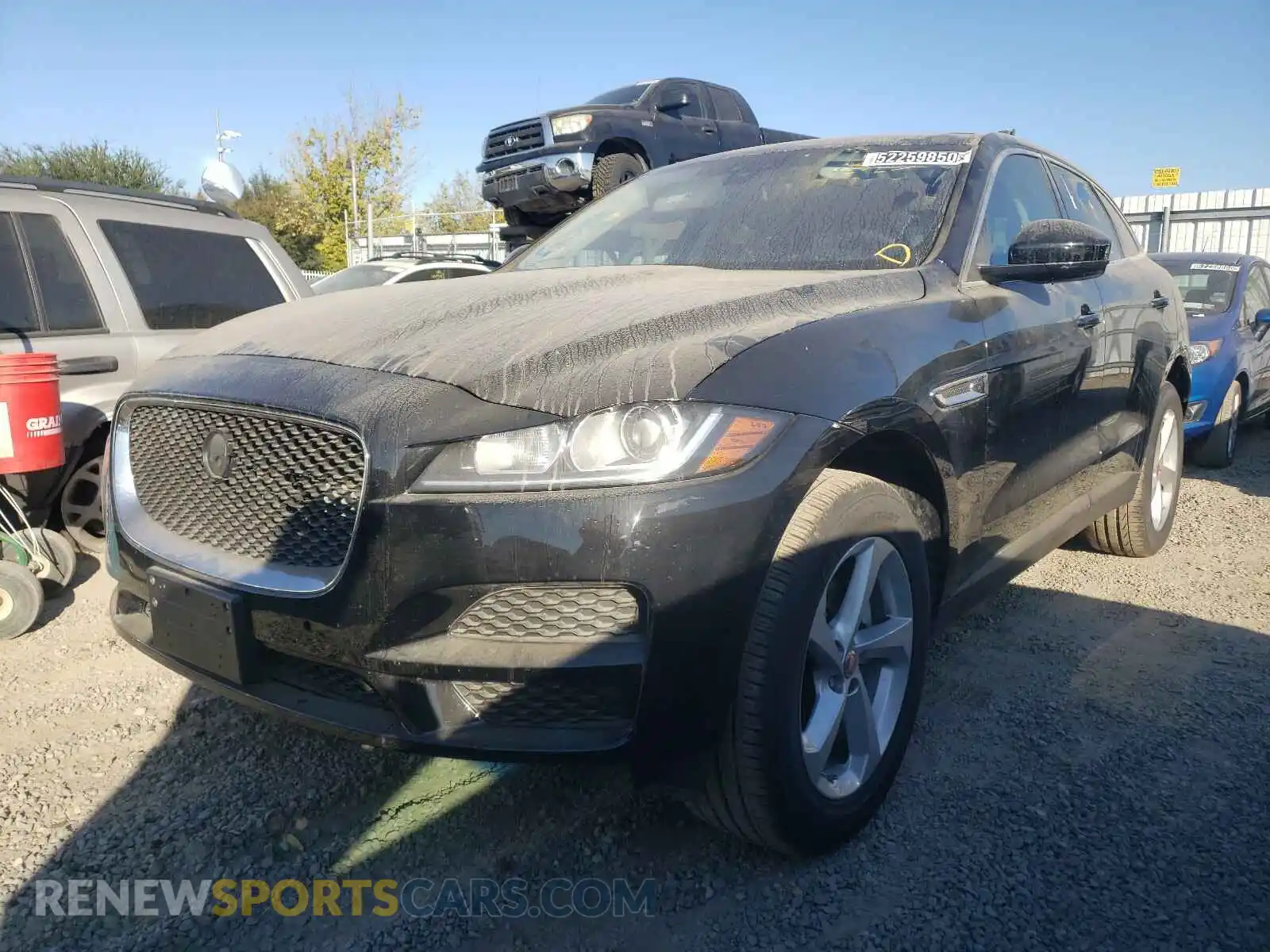 2 Photograph of a damaged car SADCS2FX5LA644443 JAGUAR F-PACE 2020