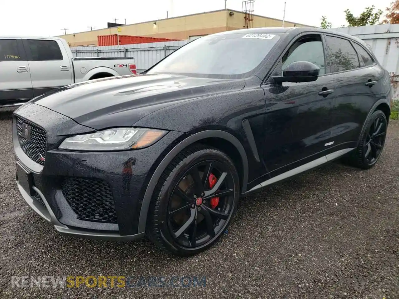2 Photograph of a damaged car SADCZ2EE1LA644080 JAGUAR F-PACE 2020